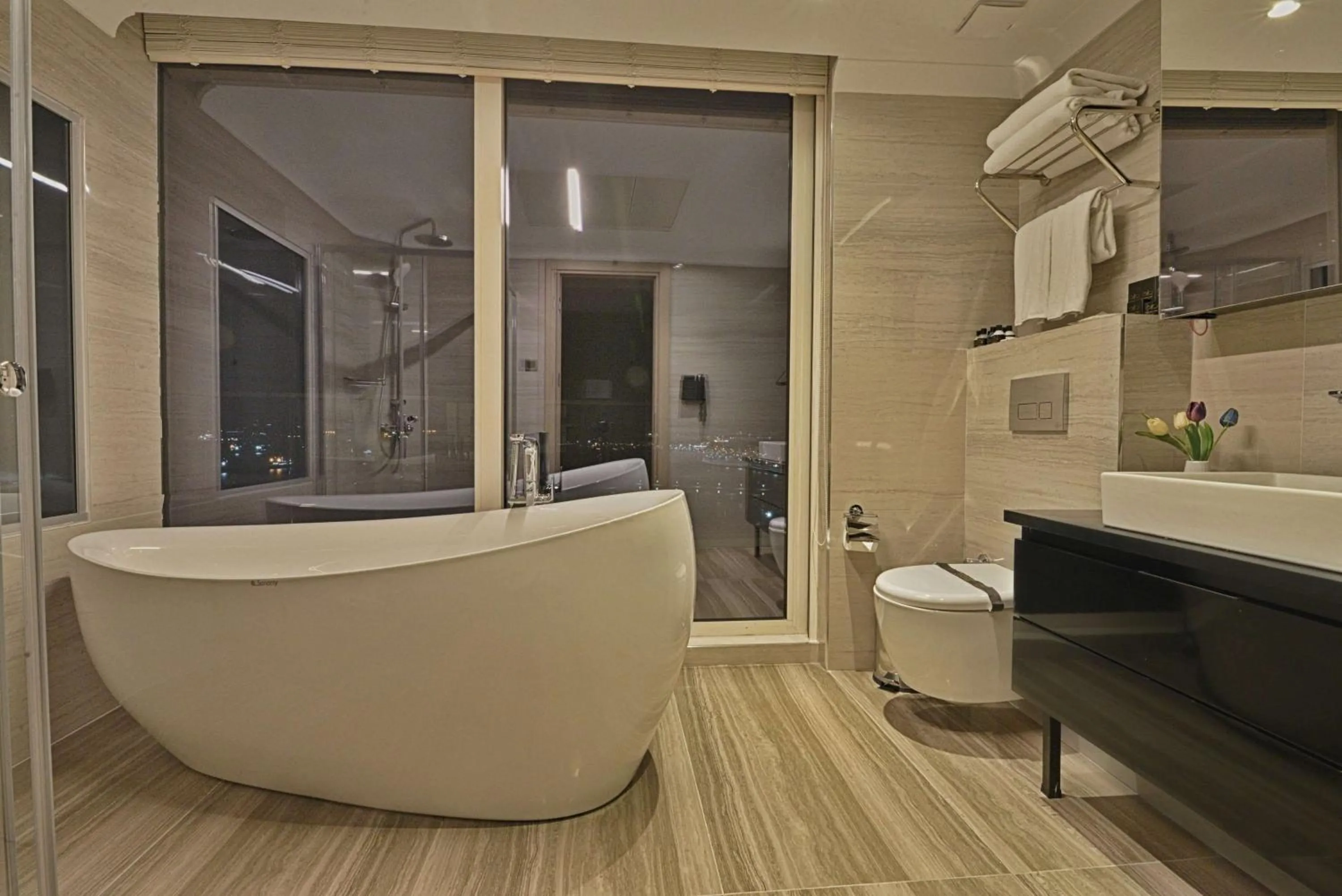 Bathroom in Best Western Premier Ottoperla Hotel