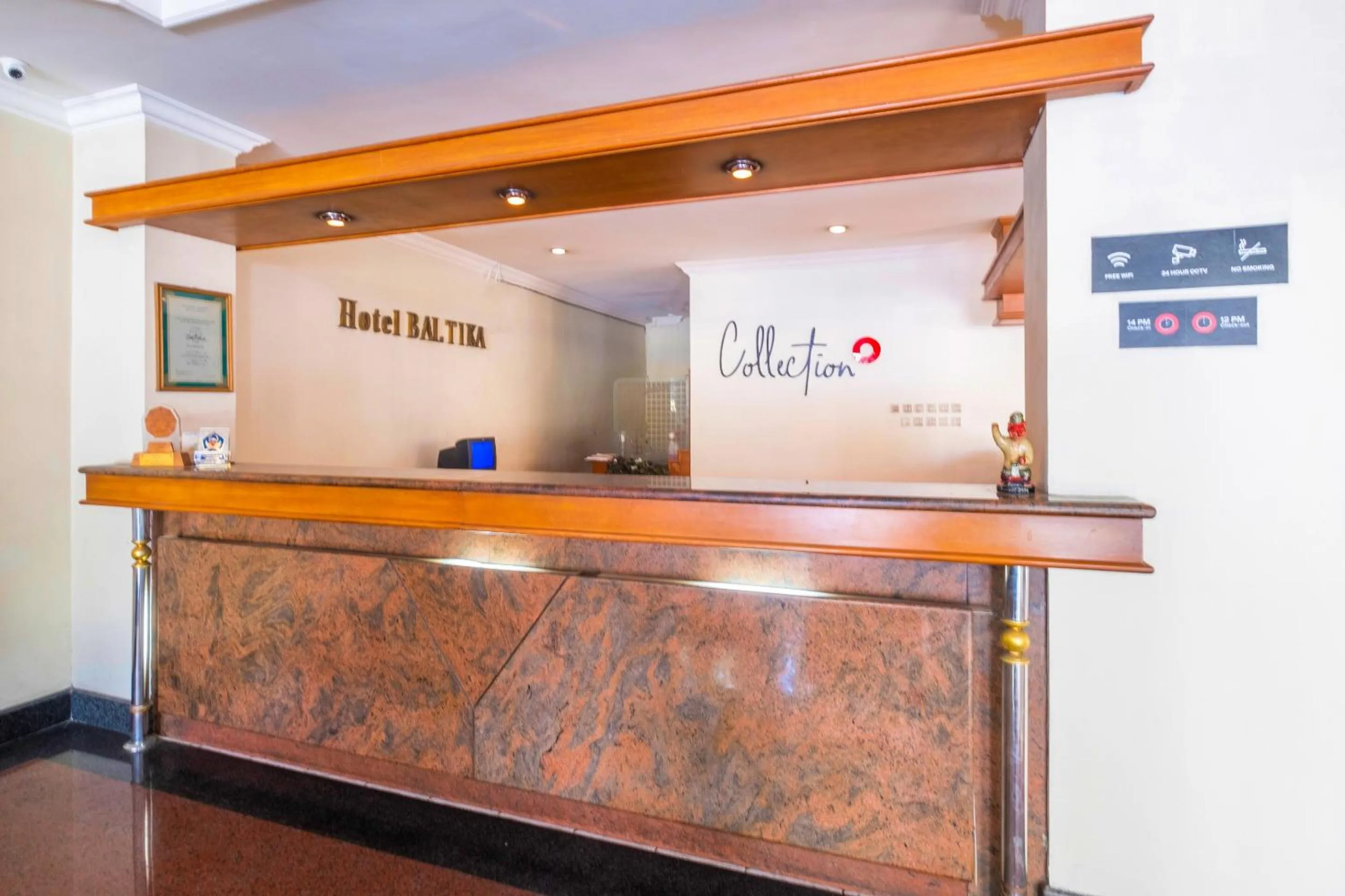 Lobby or reception in Collection O 25 Hotel Baltika