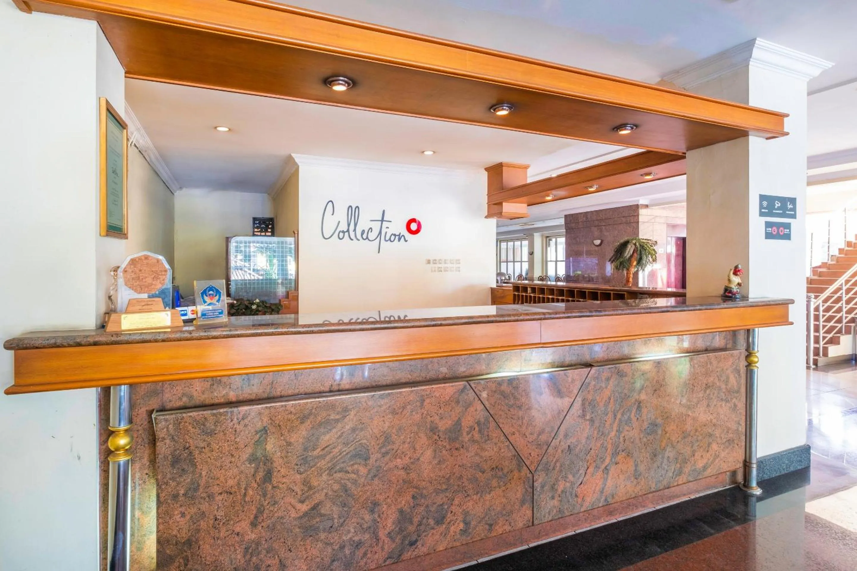 Lobby or reception in Collection O 25 Hotel Baltika