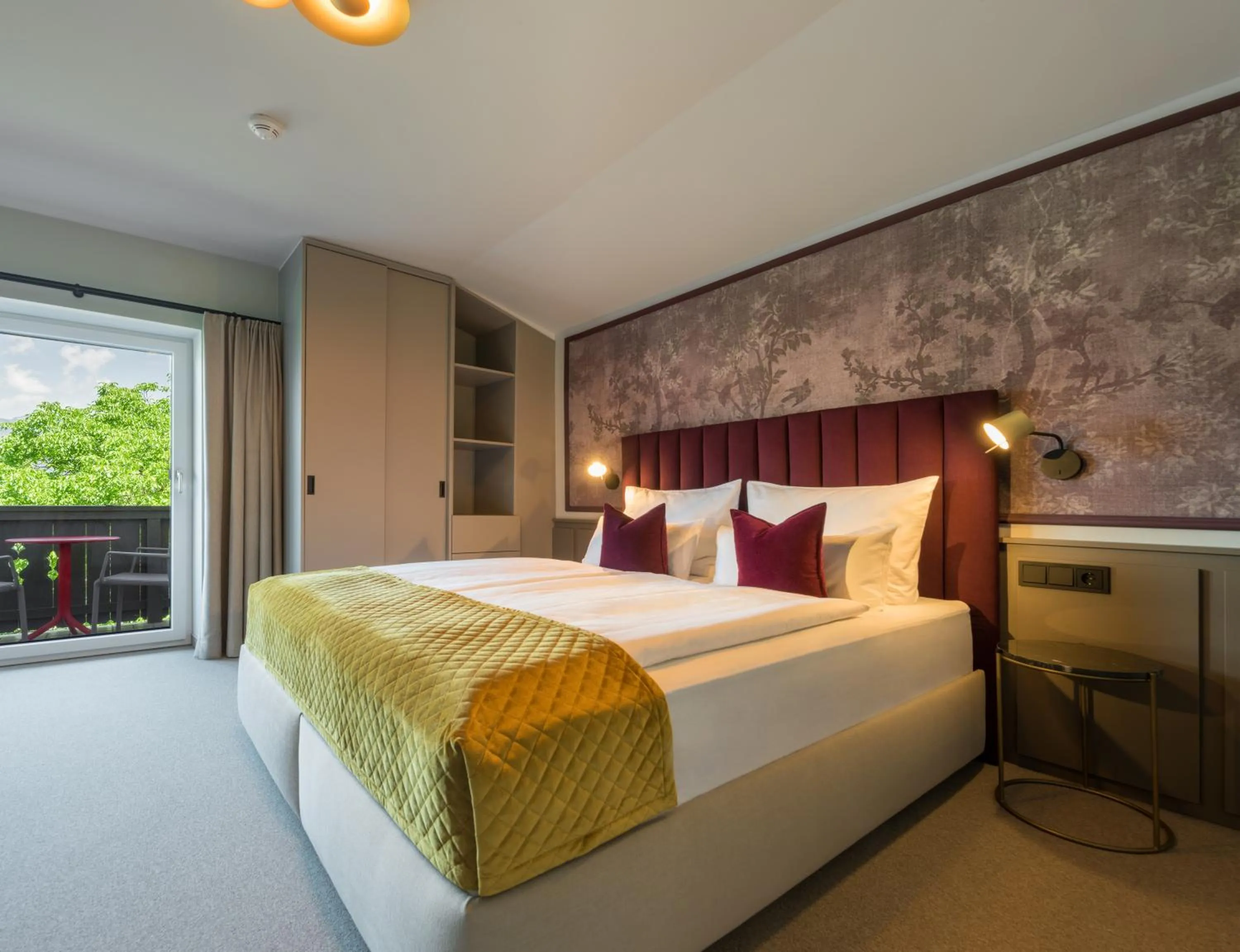 Bed in Hotel Hennersberg