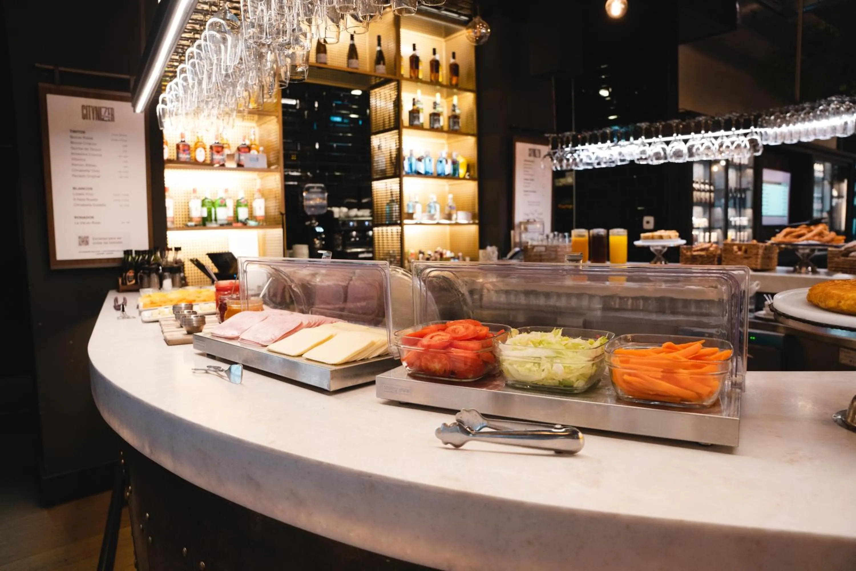 Buffet breakfast in The Central House Madrid Lavapiés