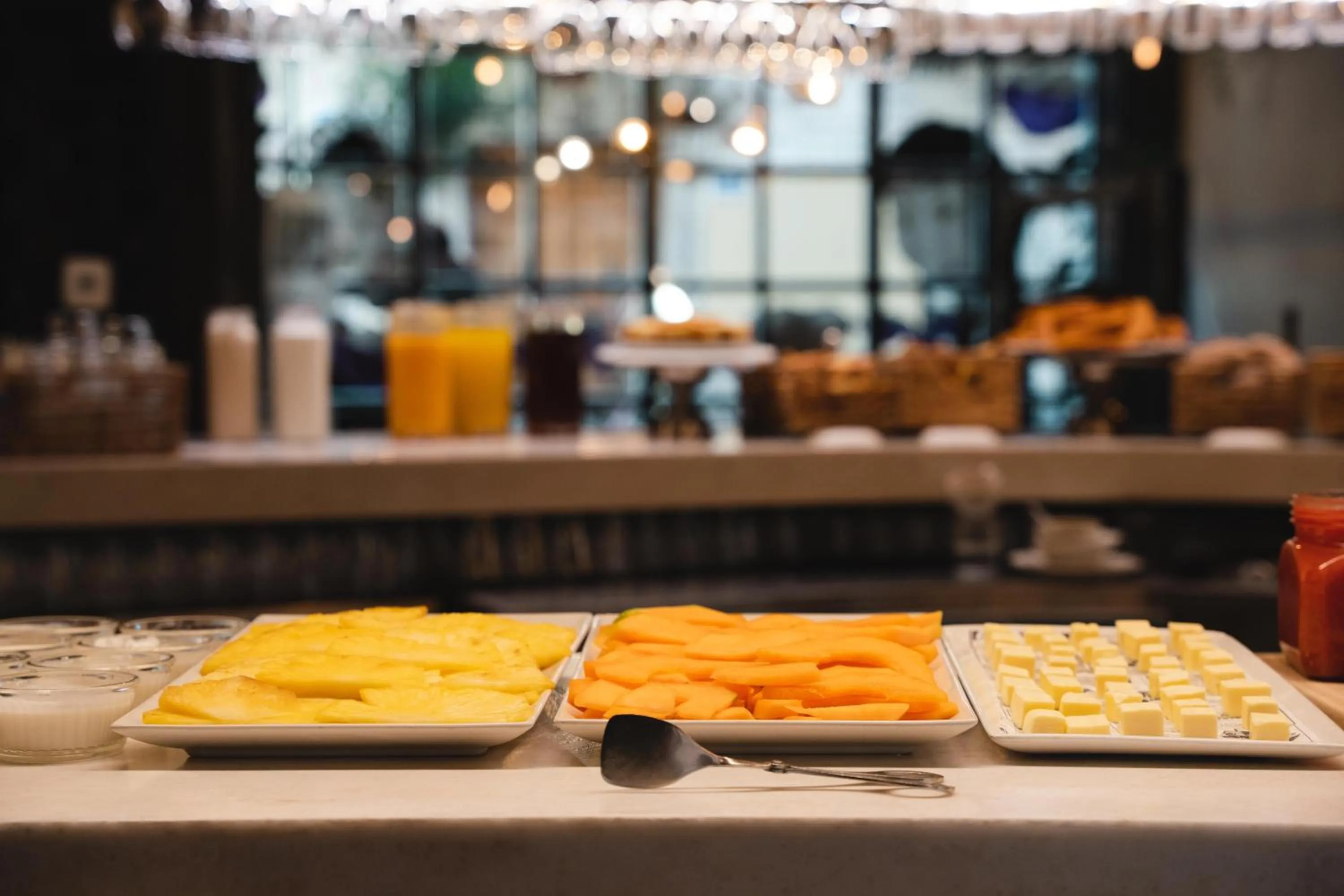 Buffet breakfast in The Central House Madrid Lavapiés