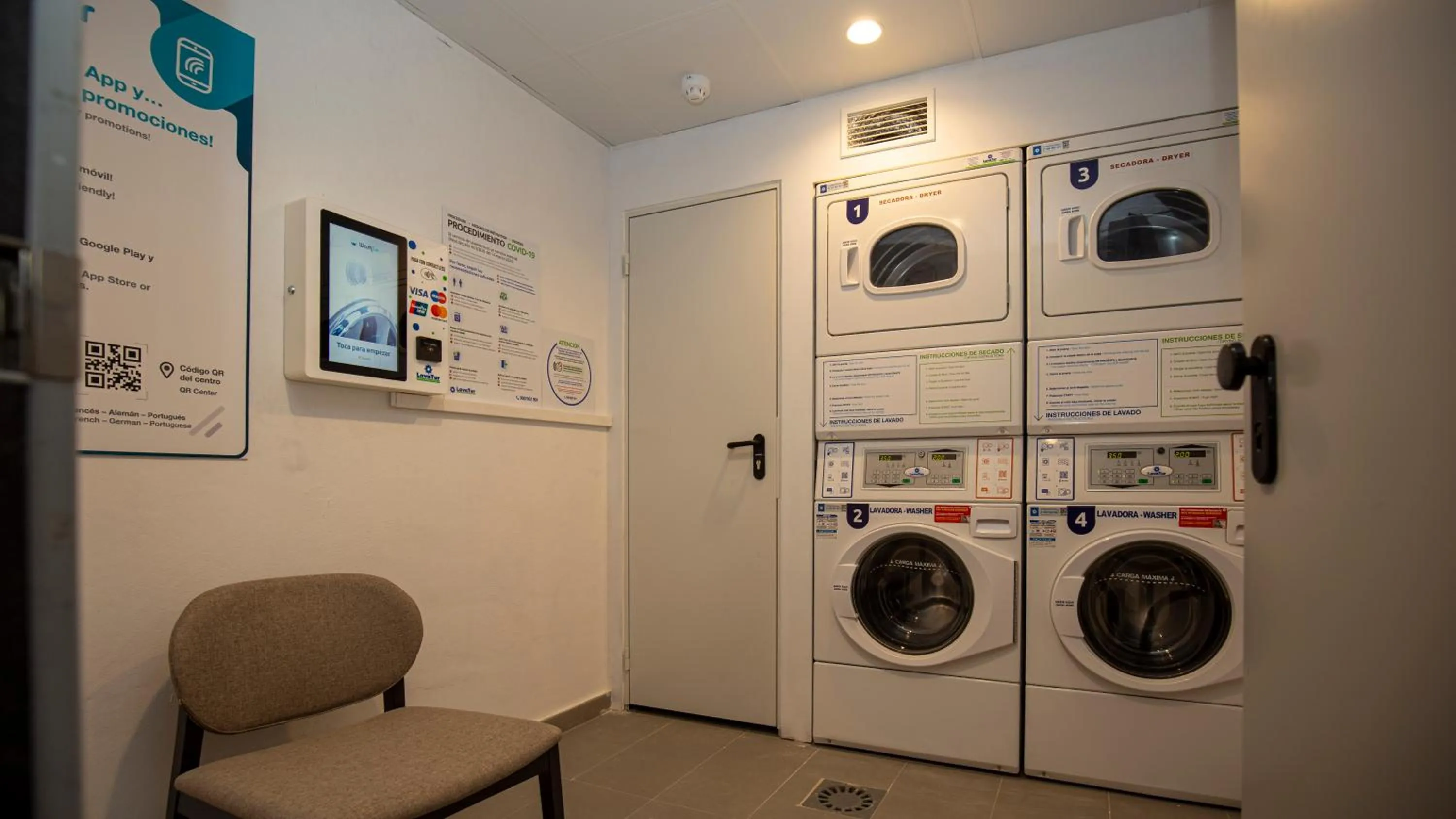 Area and facilities in The Central House Madrid Lavapiés