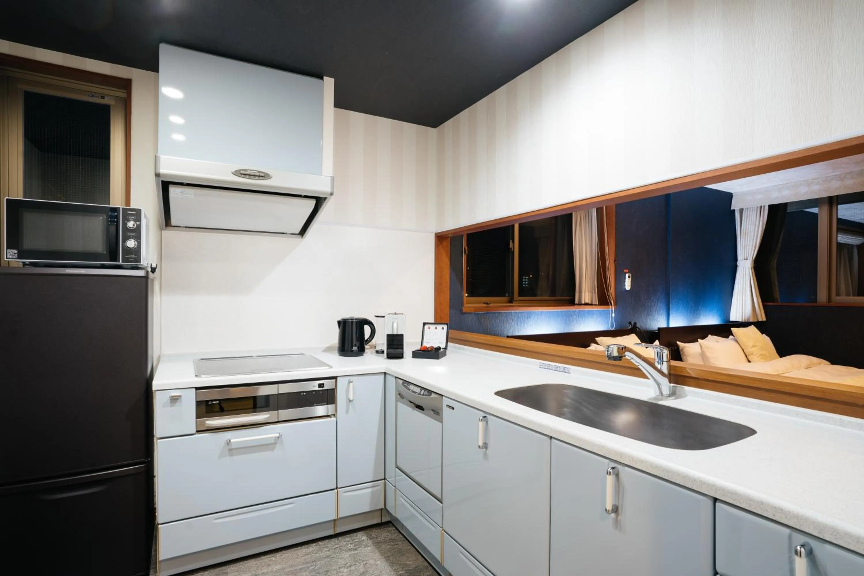 kitchen in Weskii Hotel