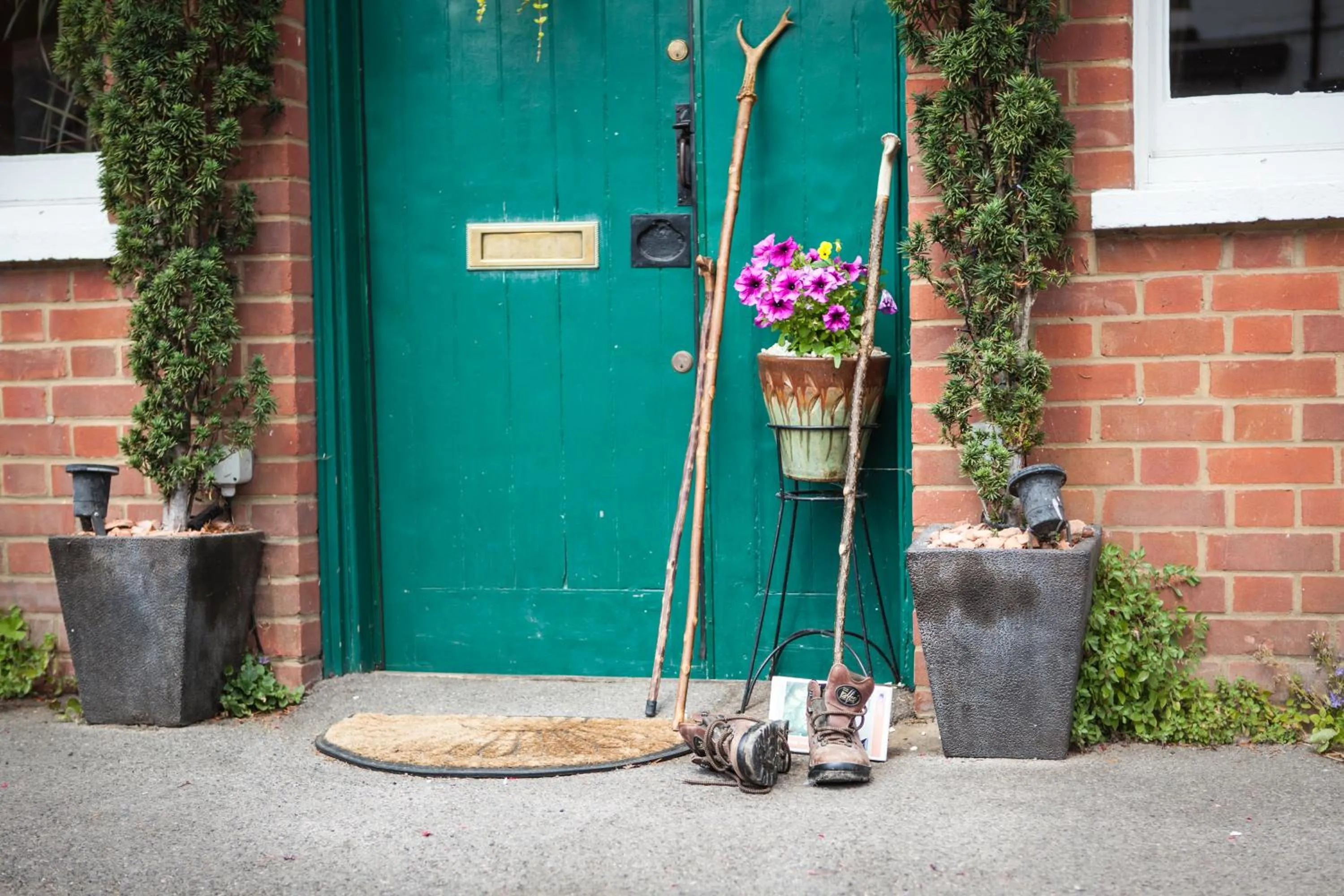 Facade/entrance in La Fosse at Cranborne
