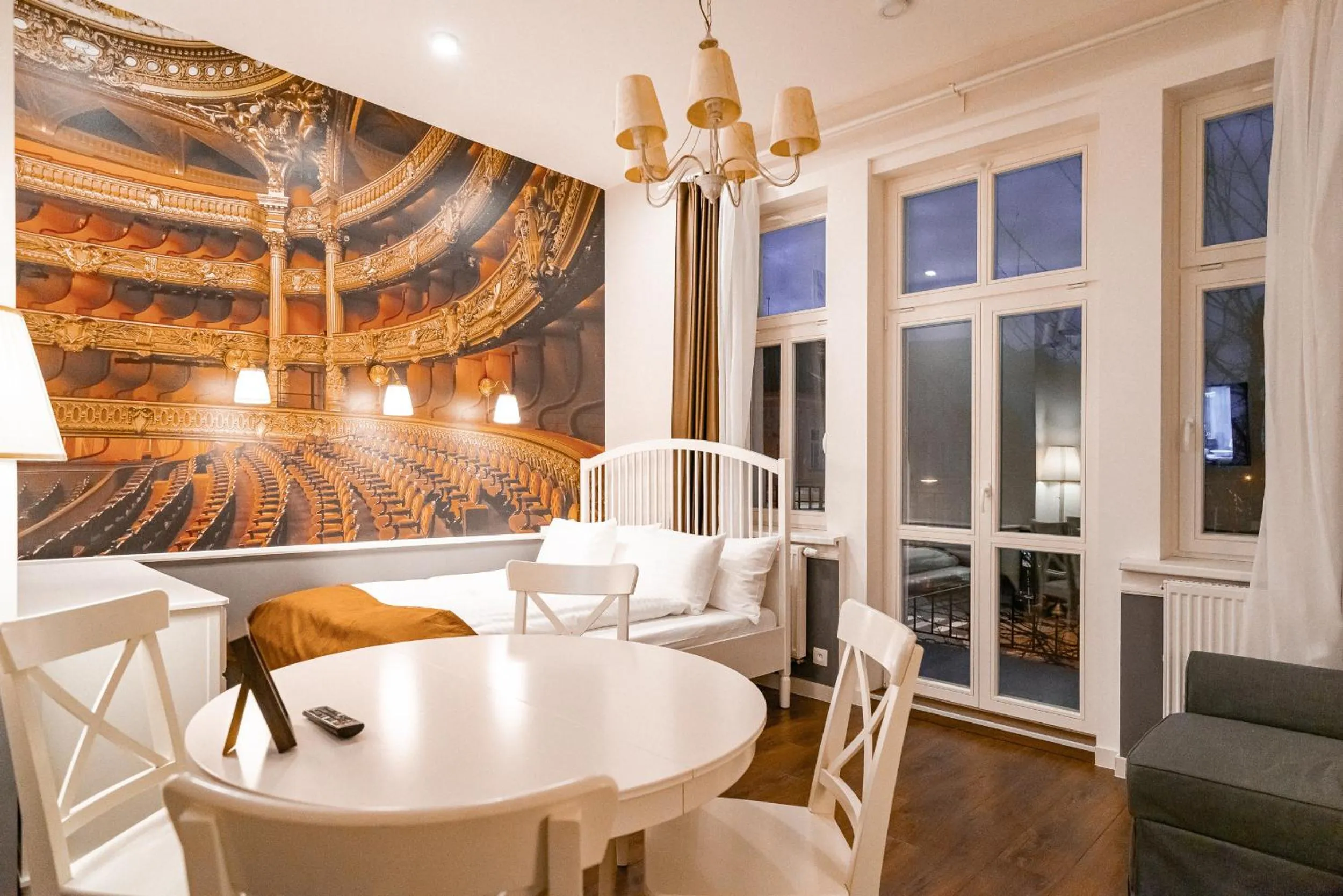 Bed in Revelton Studios Marianske Lazne