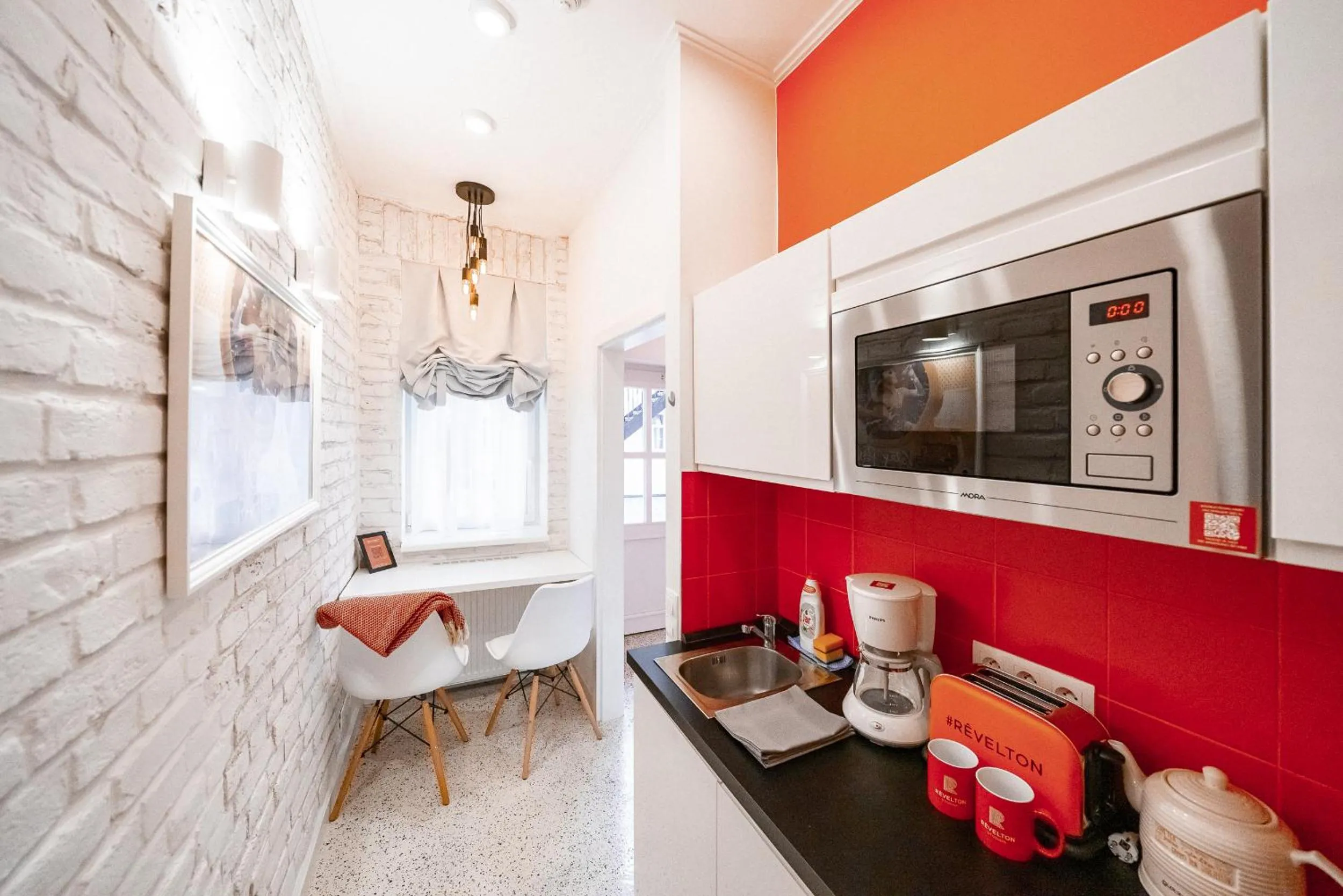 Kitchen or kitchenette in Revelton Studios Marianske Lazne