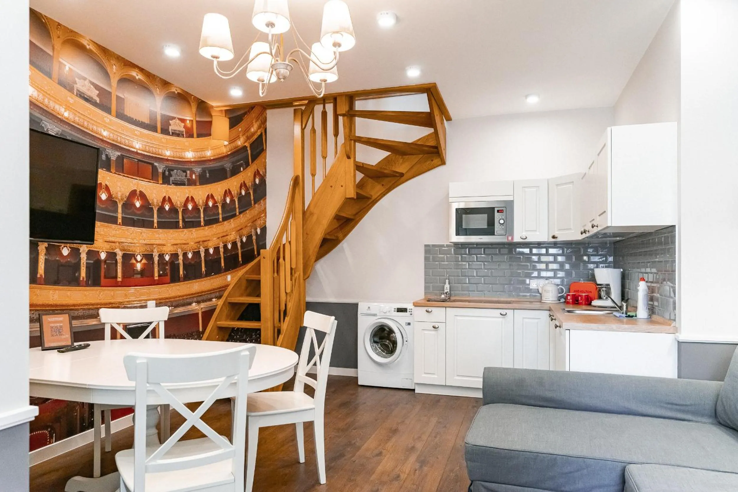 Kitchen or kitchenette in Revelton Studios Marianske Lazne