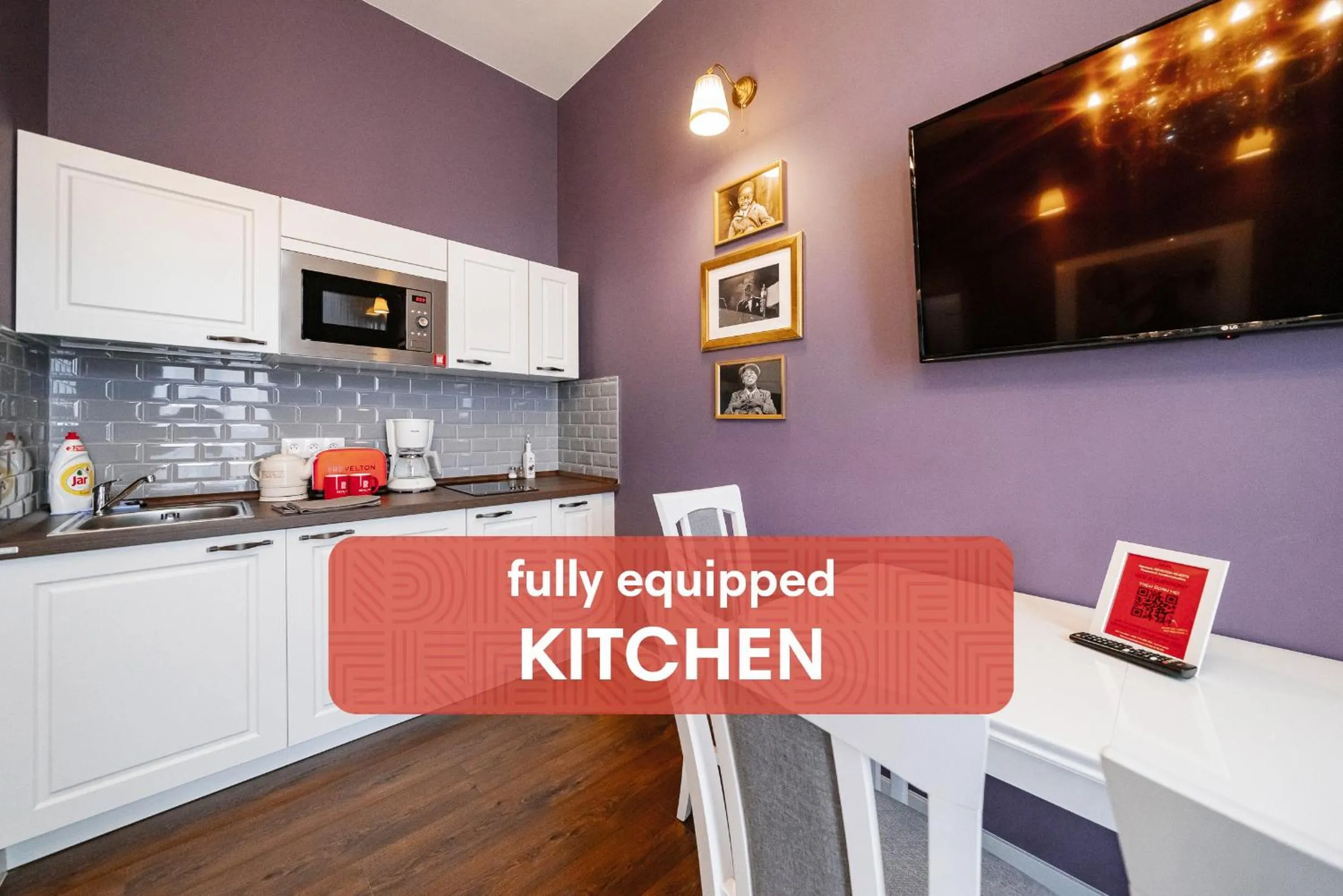 kitchen in Revelton Studios Marianske Lazne