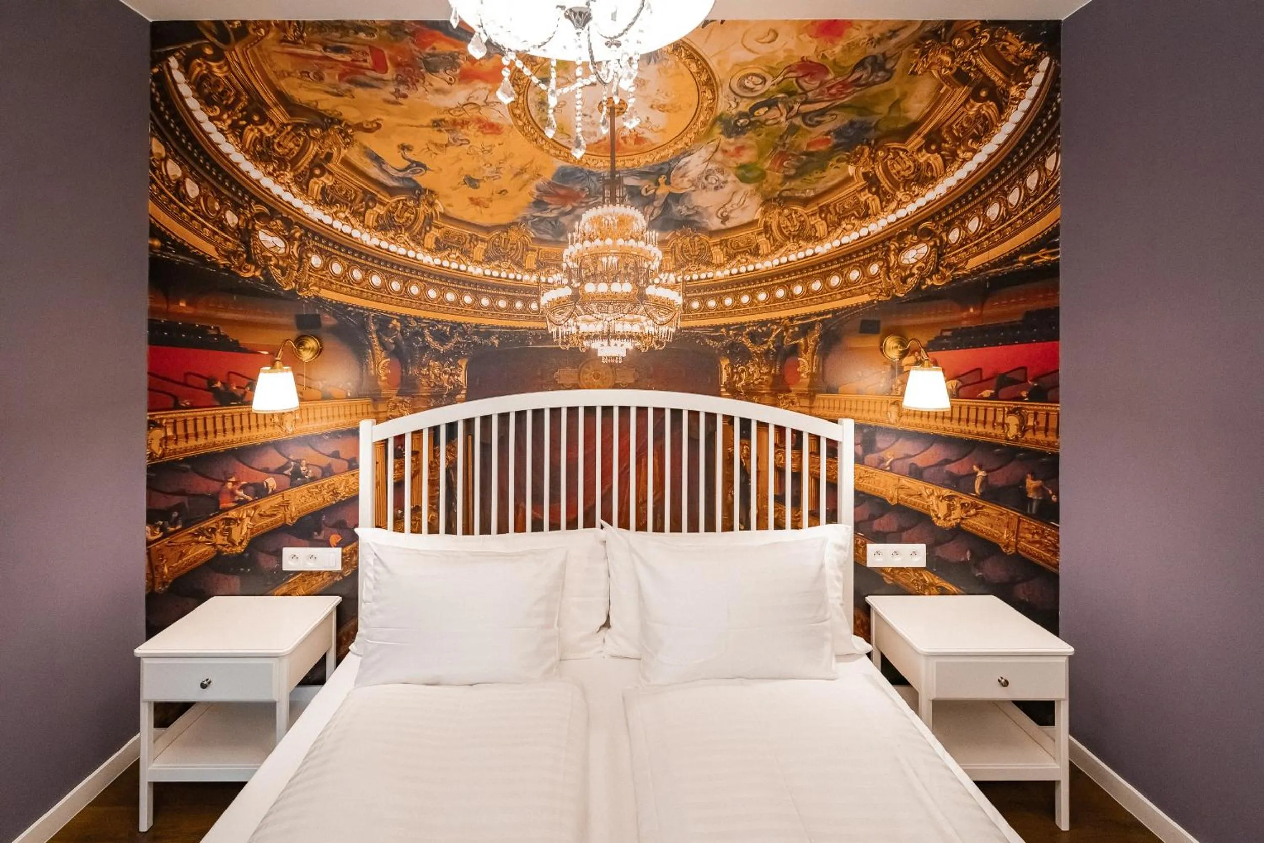 Bed in Revelton Studios Marianske Lazne