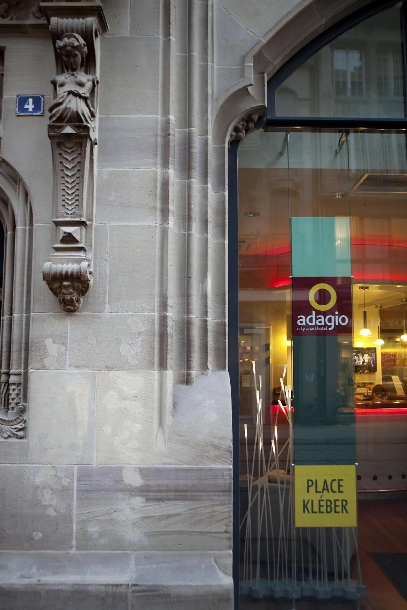 Property building in Aparthotel Adagio Strasbourg Place Kleber