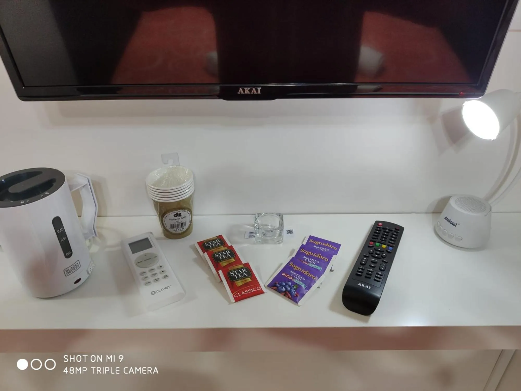 Coffee/tea facilities in La dimora di bronzo