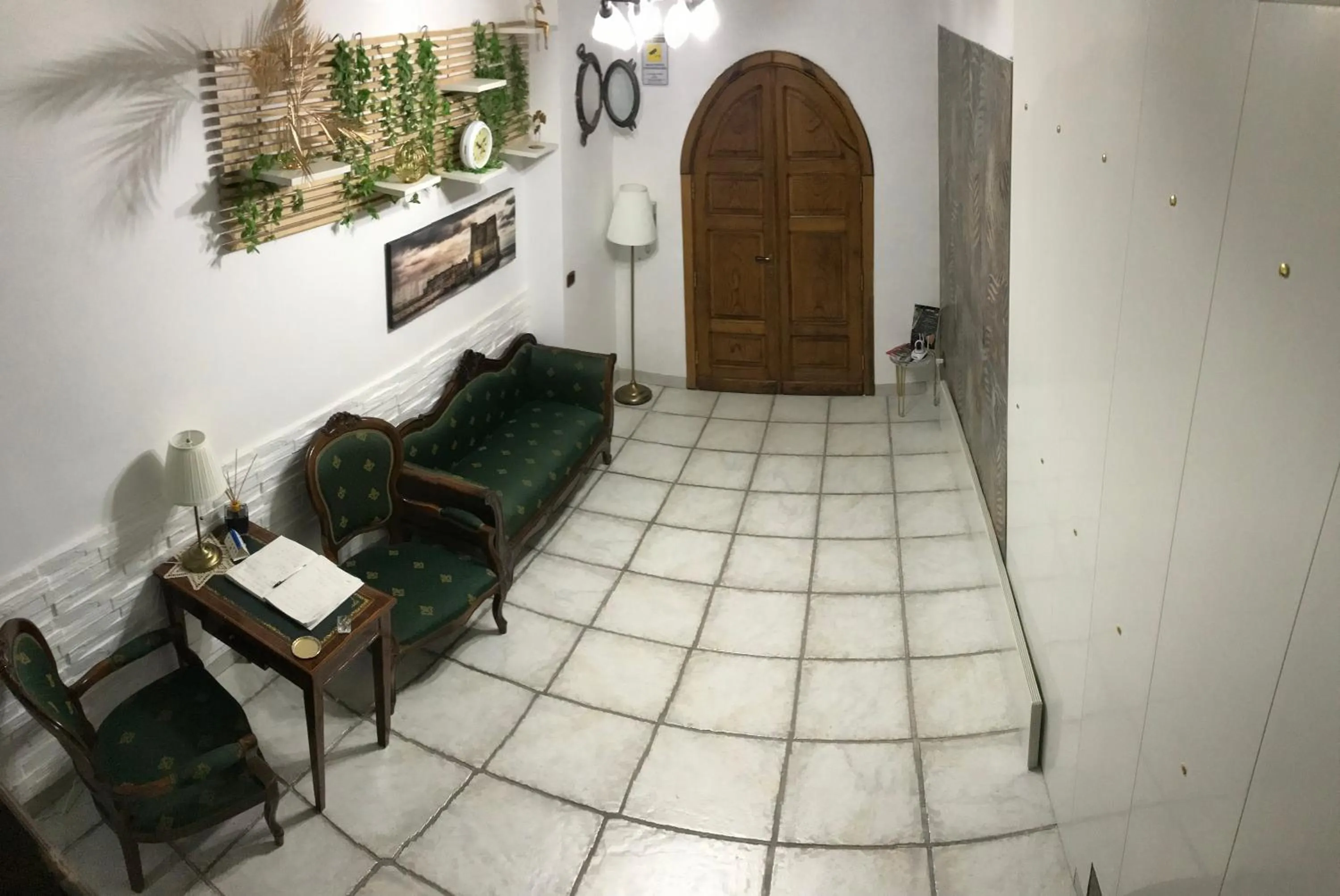 Living room in La dimora di bronzo