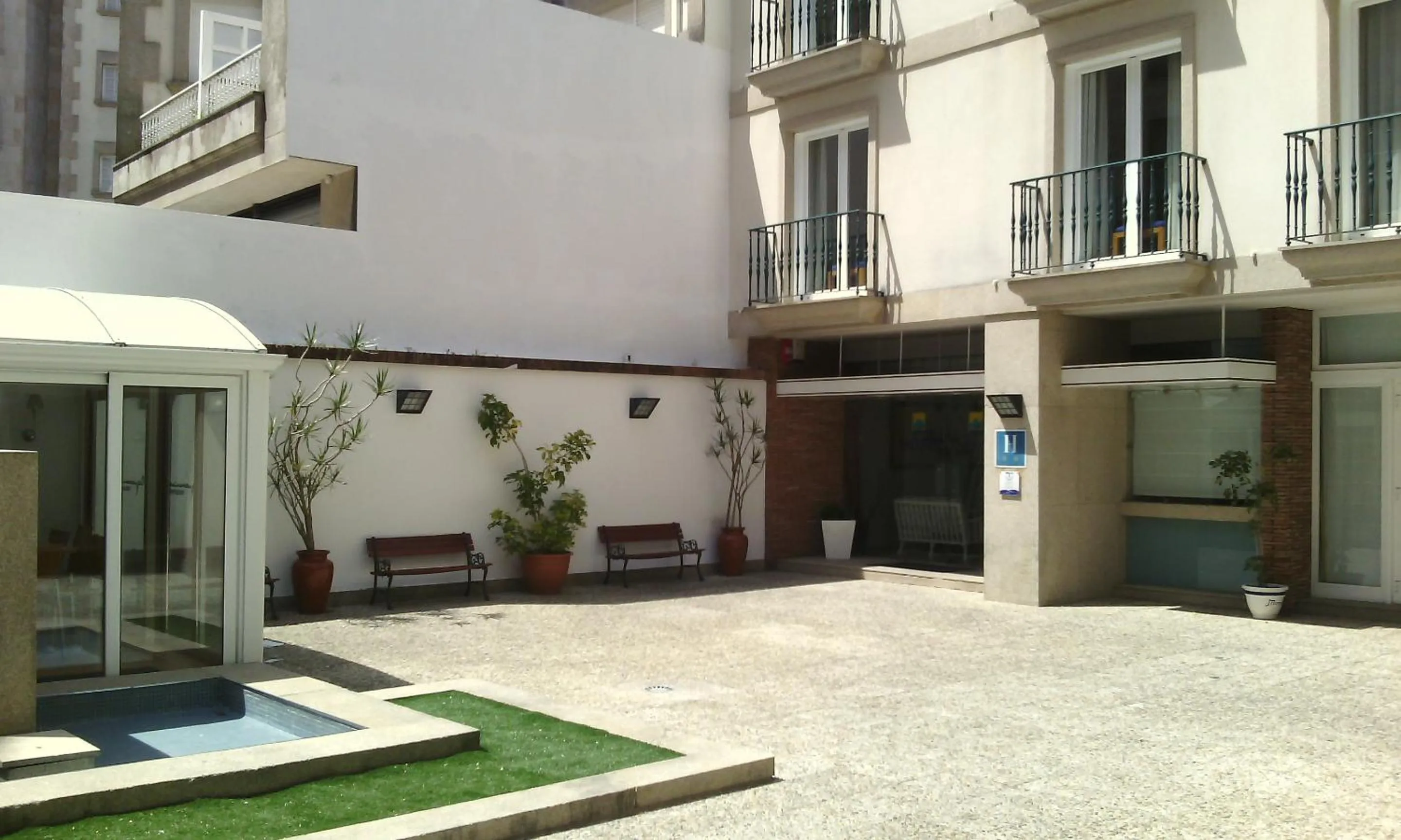 Property building in Hotel Marycielo