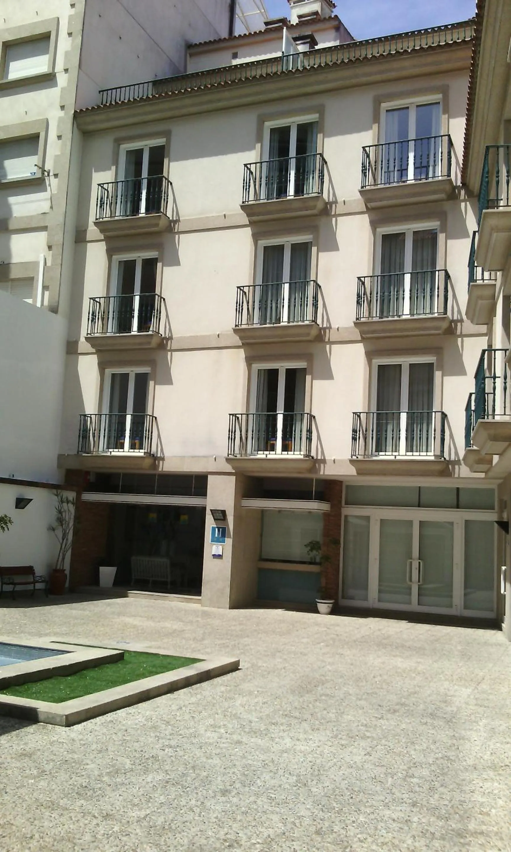 Patio in Hotel Marycielo