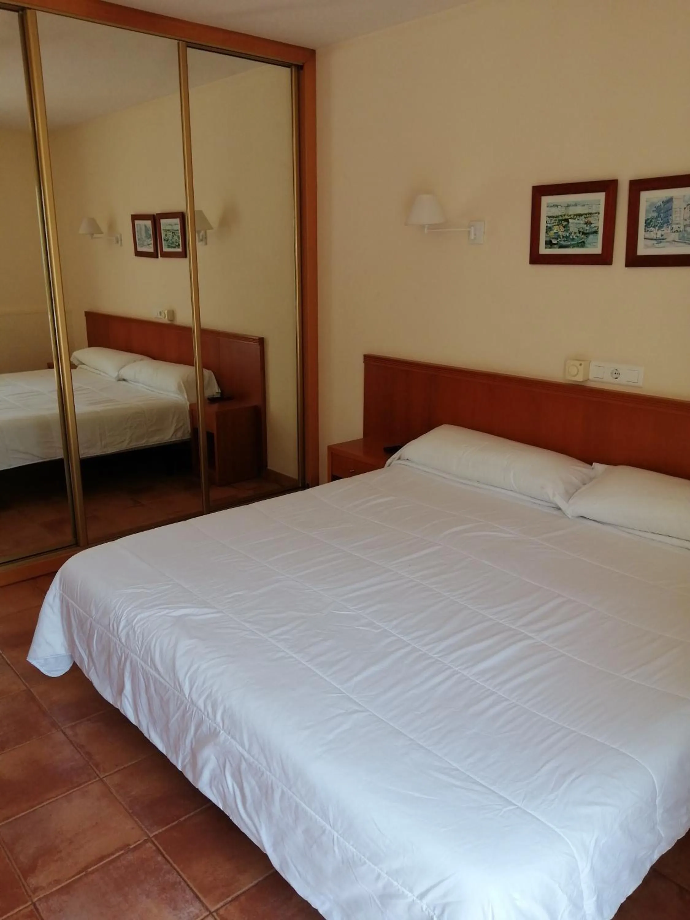 Bed in Hotel Marycielo