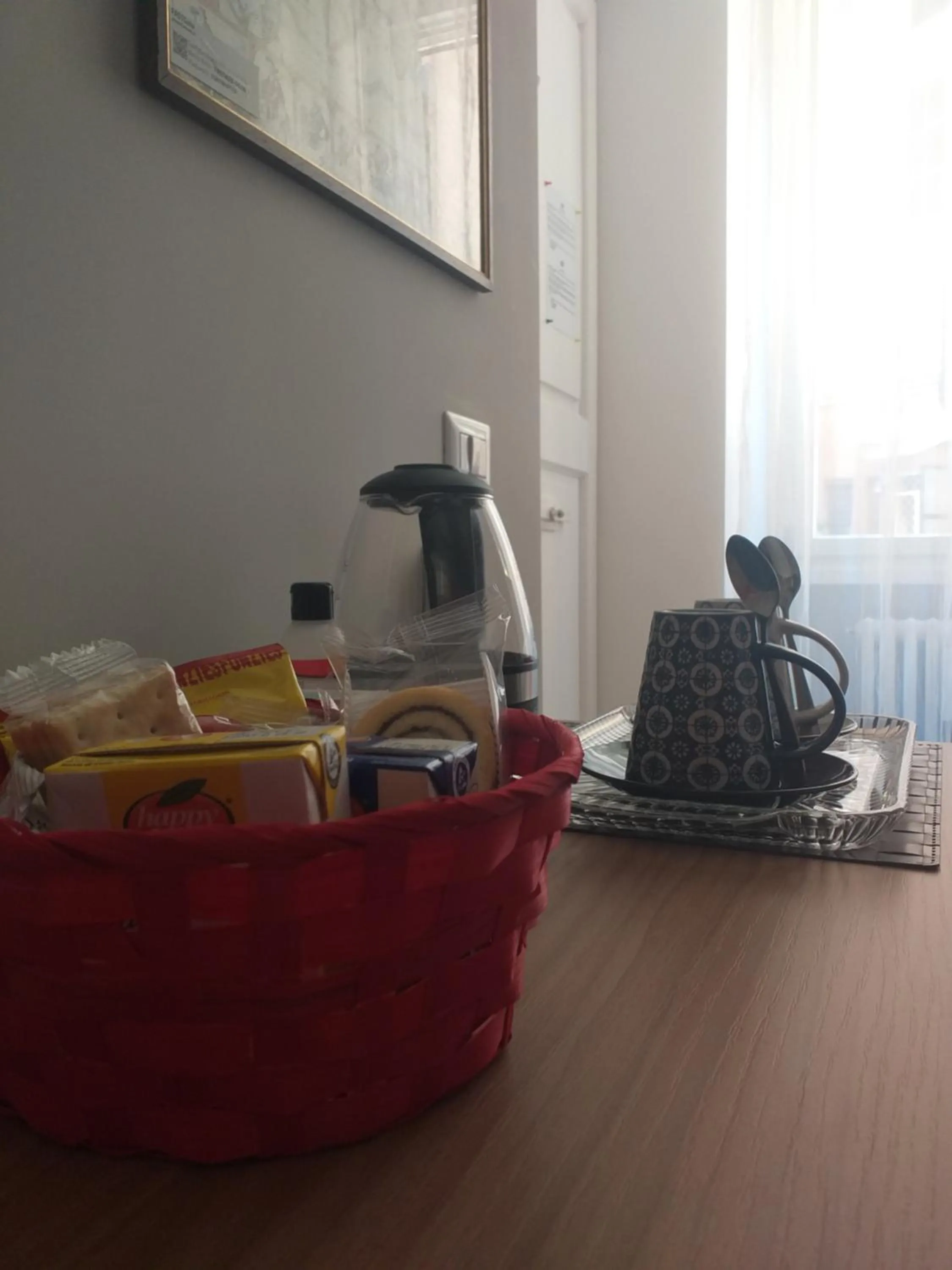 Coffee/tea facilities in B&B Acquamarina