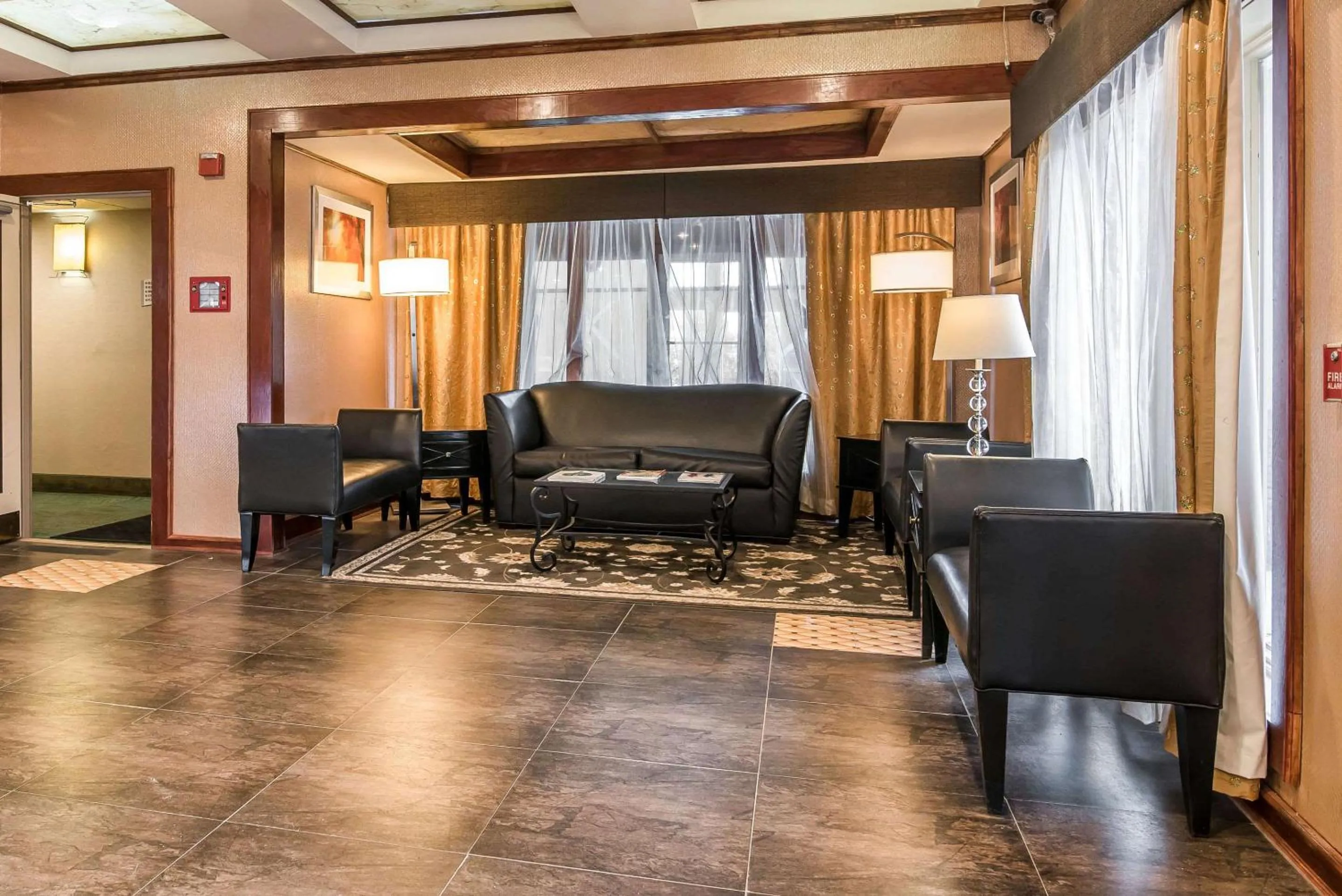 Lobby or reception in Quality Inn Rutland