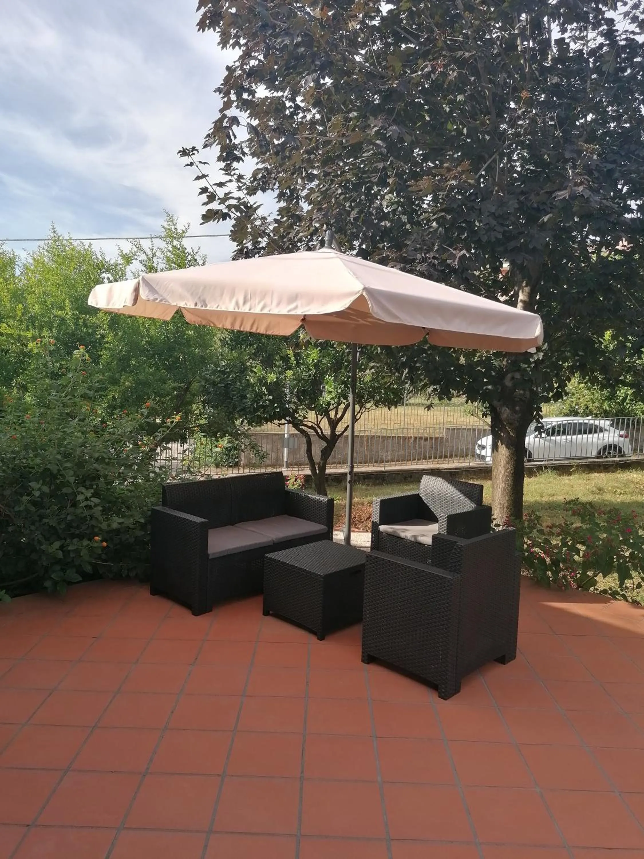 Patio in AceroRosso B&B