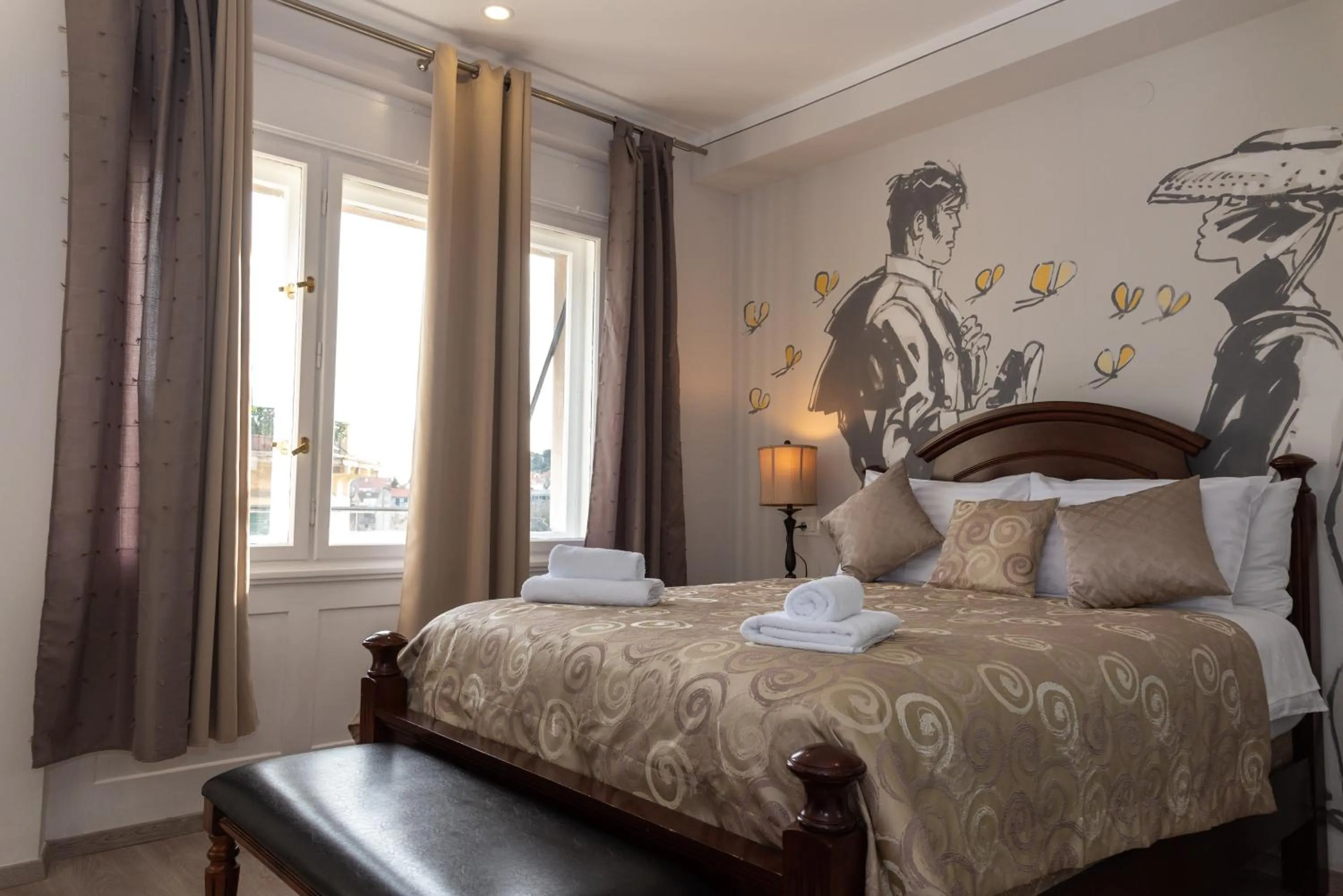 Bed in Metropole Luxury Rooms Split
