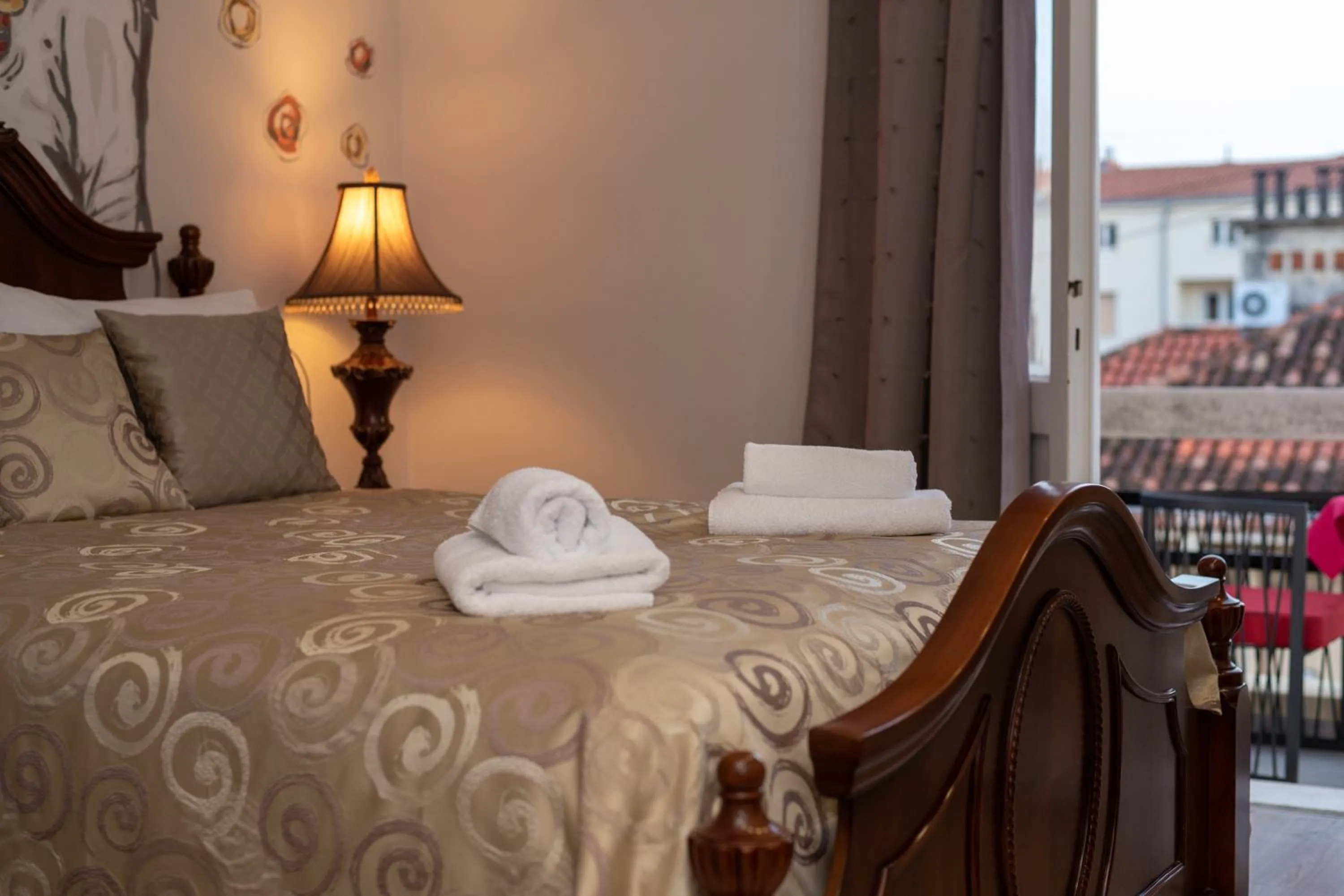 Bed in Metropole Luxury Rooms Split