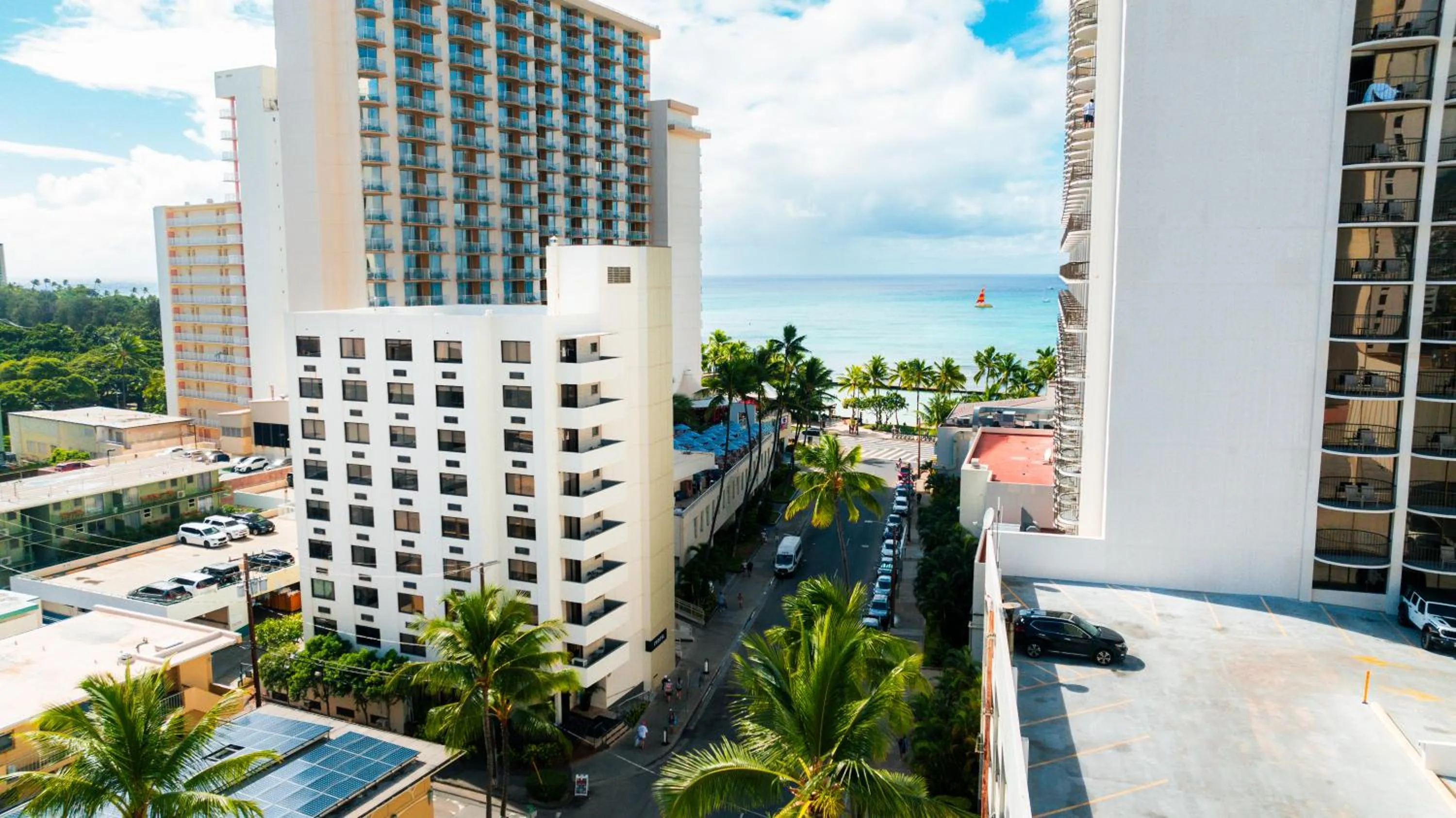 Property building in Hotel Renew