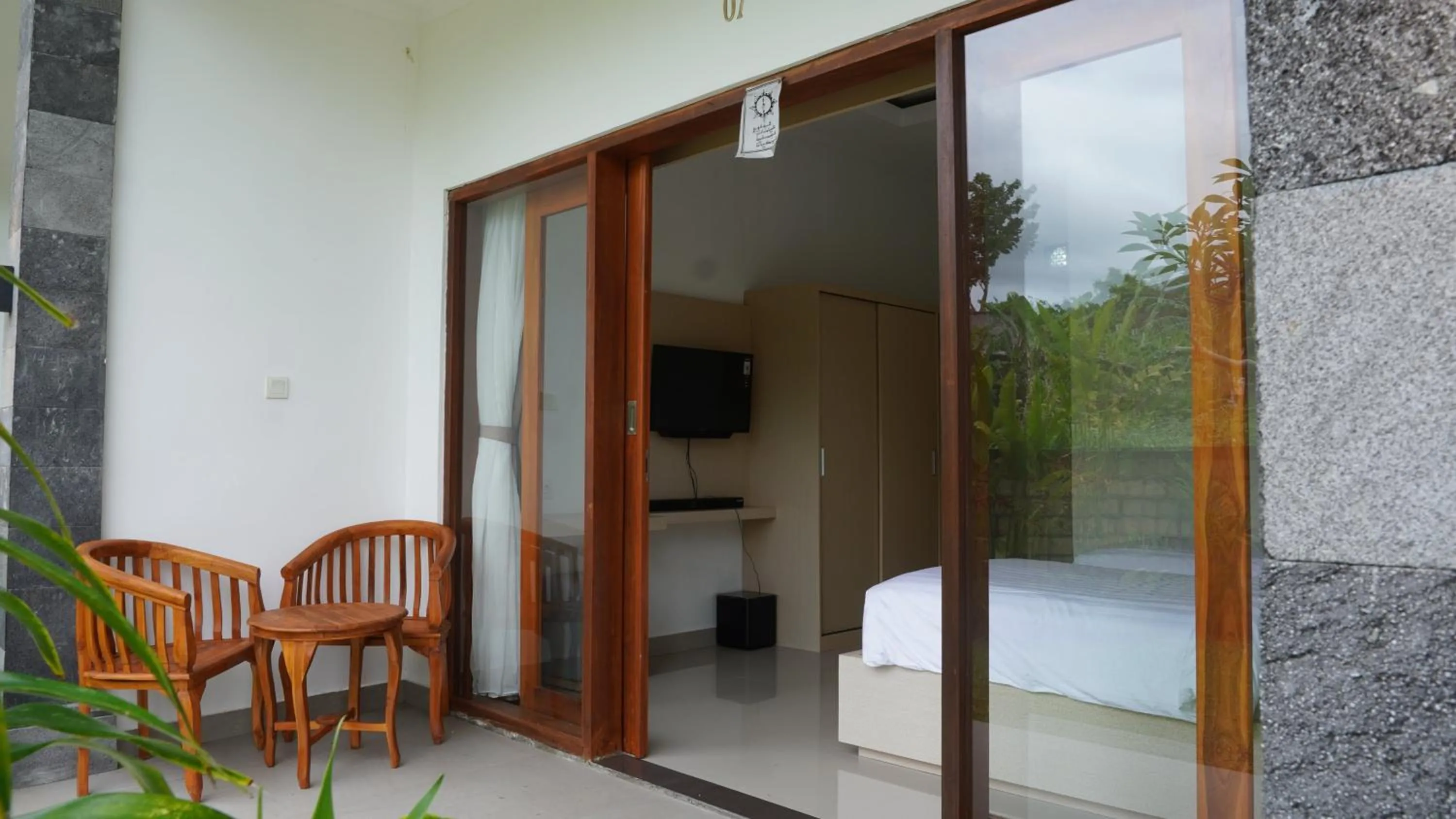 Balcony/Terrace in Artaloka Hotel & Restaurant