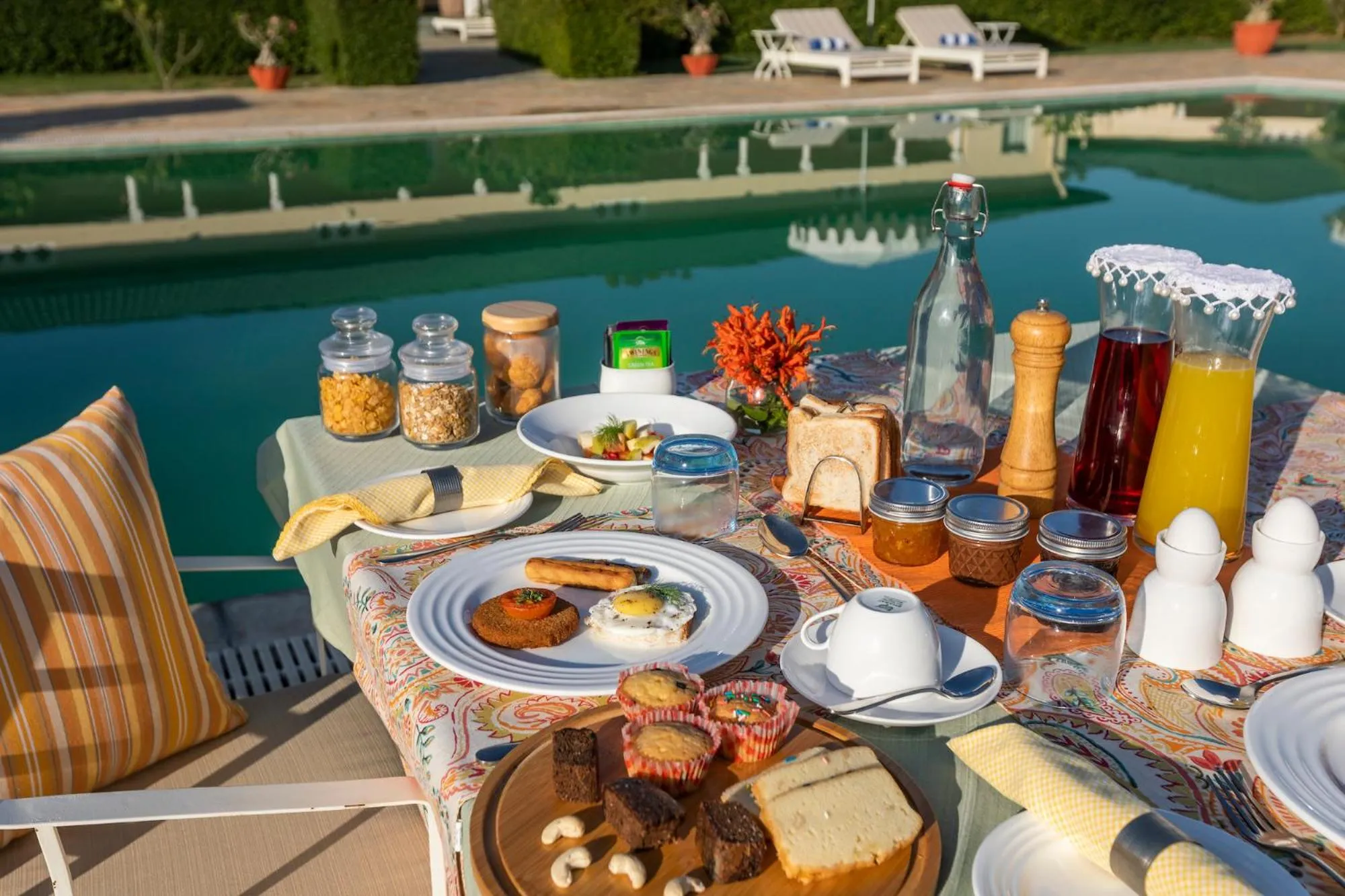 Food in Sariska Manor Luxury Cottages Tehla