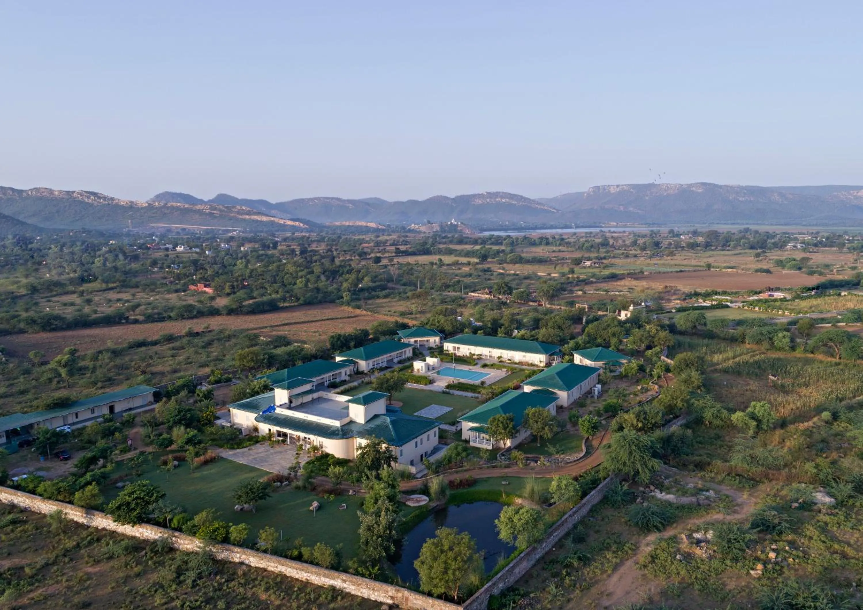 View (from property/room) in Sariska Manor Luxury Cottages Tehla