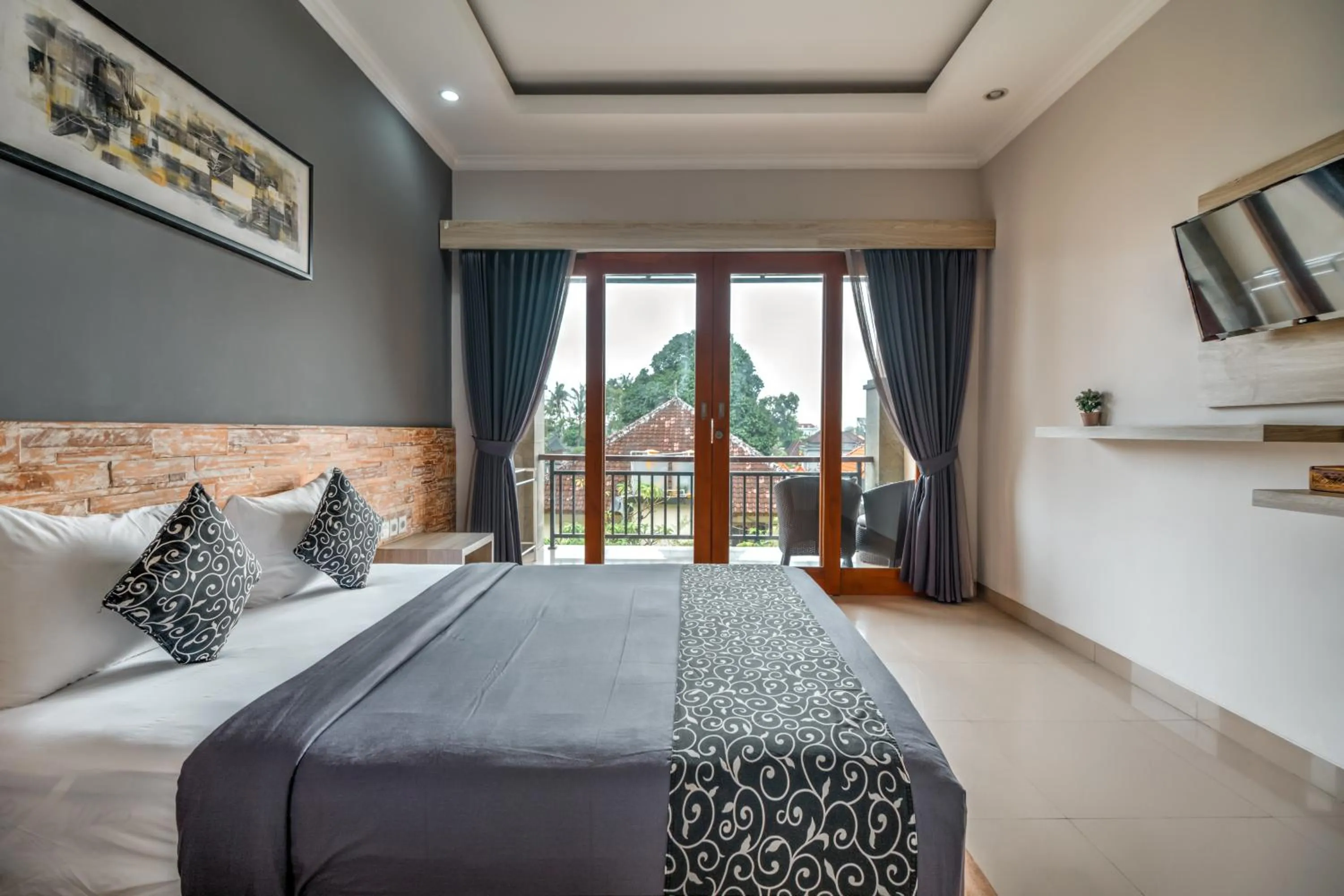 Bedroom, Bed in D Sarian Seminyak