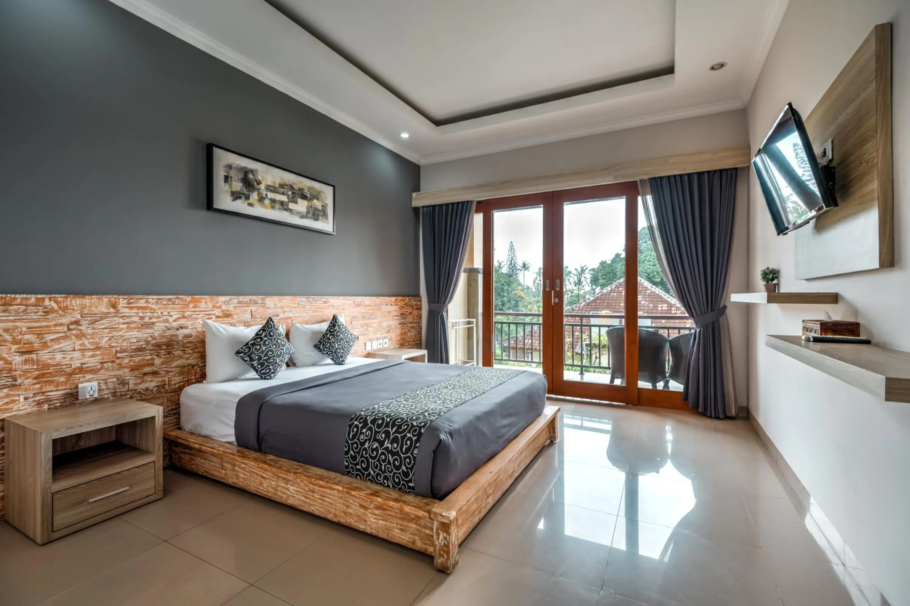 Bedroom, Bed in D Sarian Seminyak