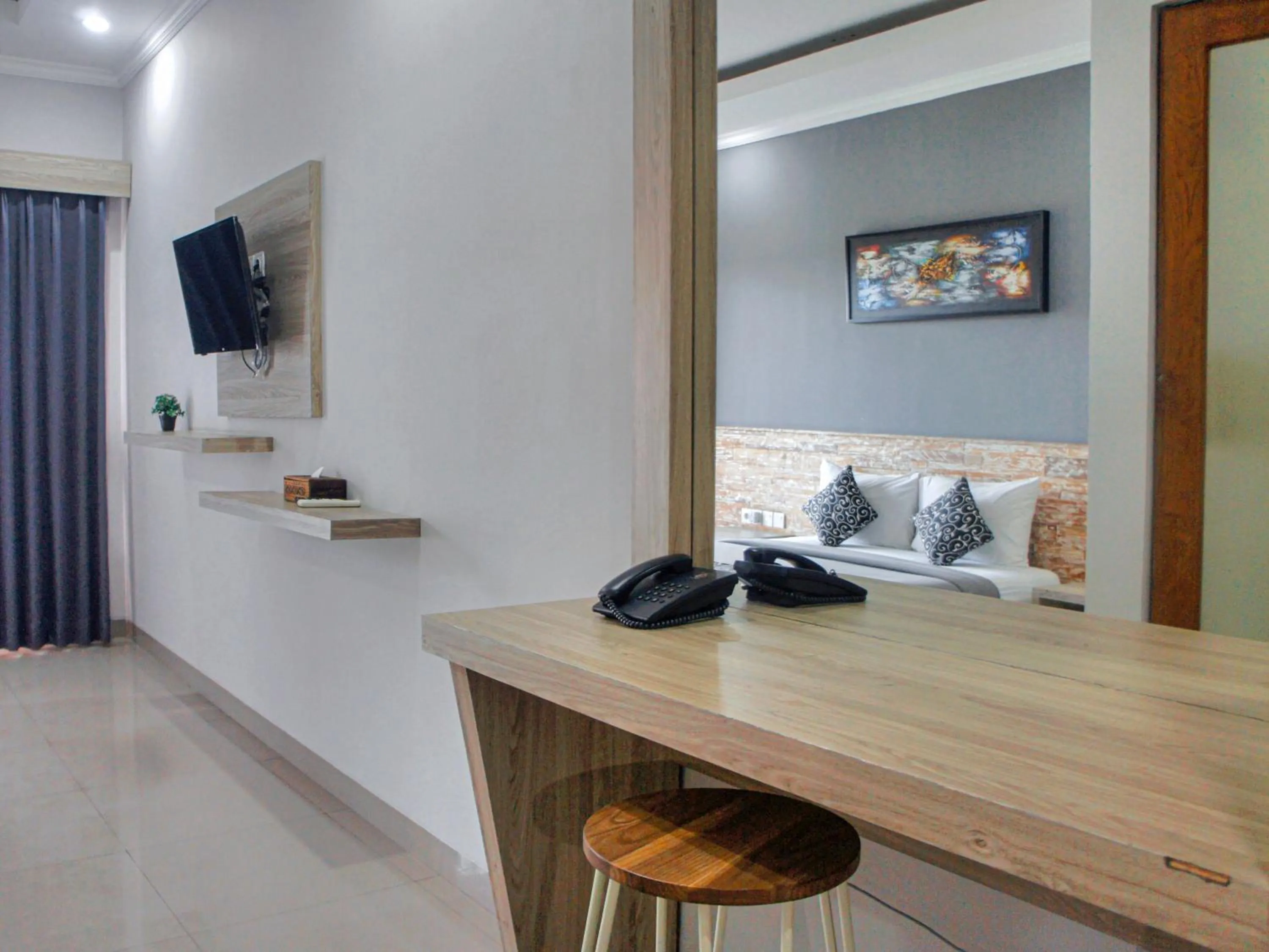 Seating area in D Sarian Seminyak