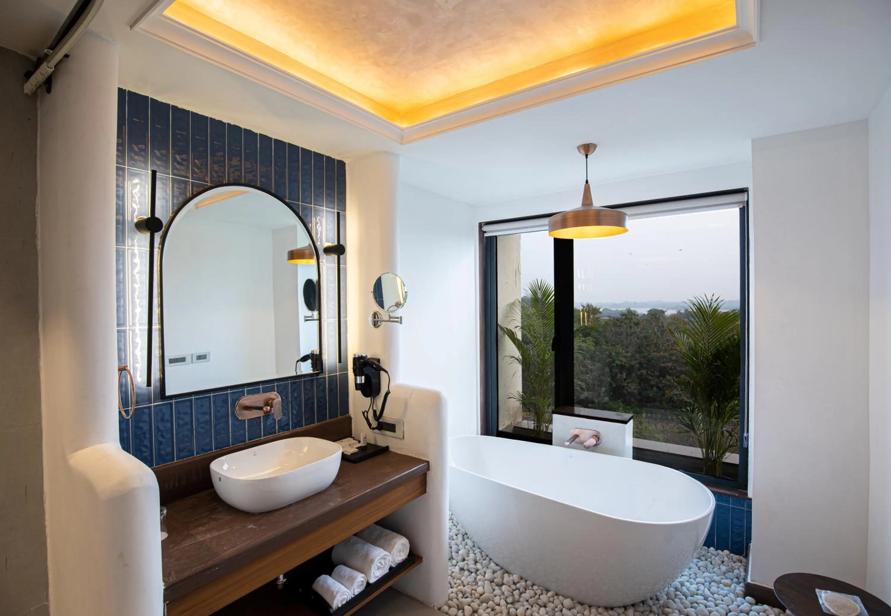 Bathroom in The Sierra - By The Lake