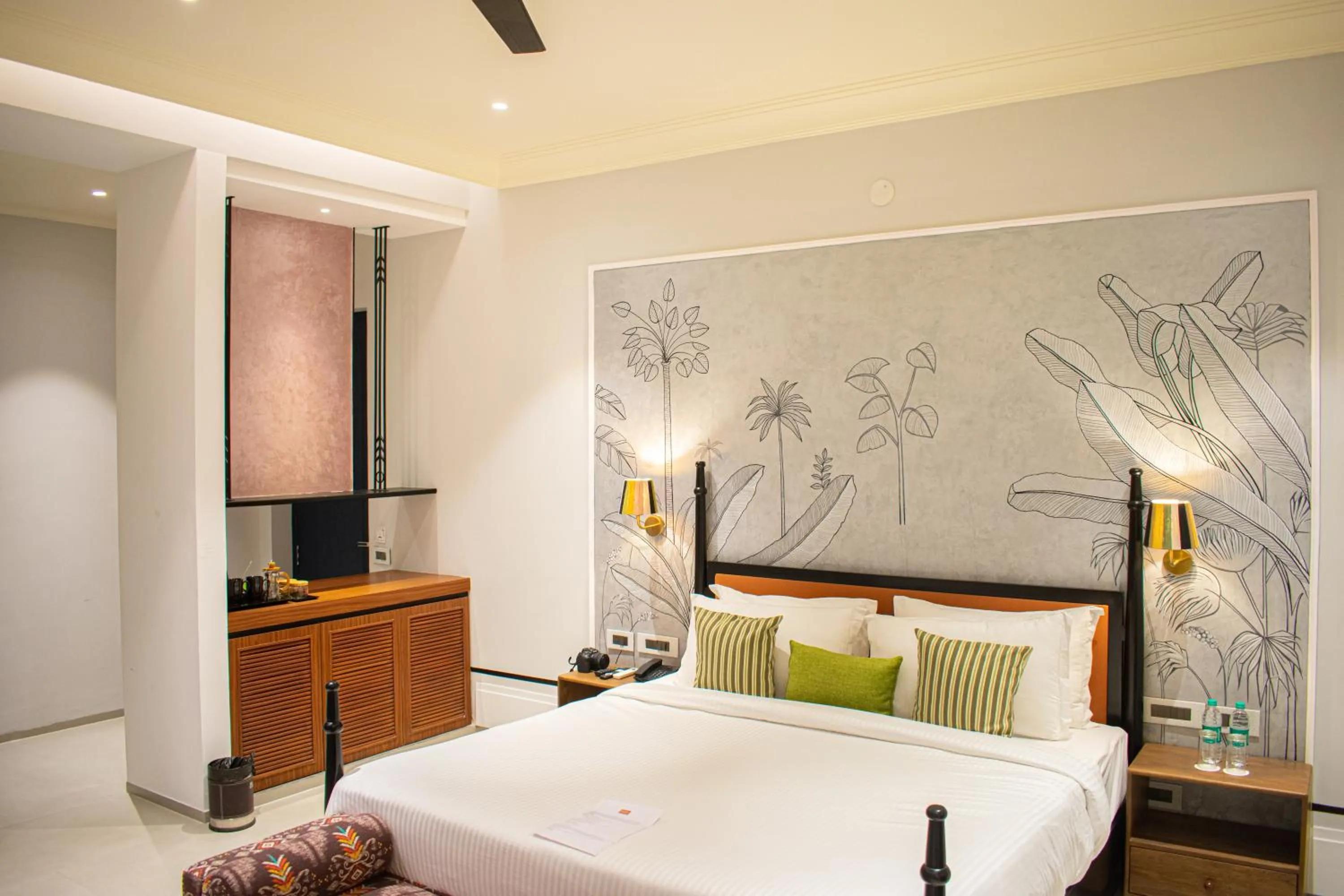 Bed in The Sierra - By The Lake