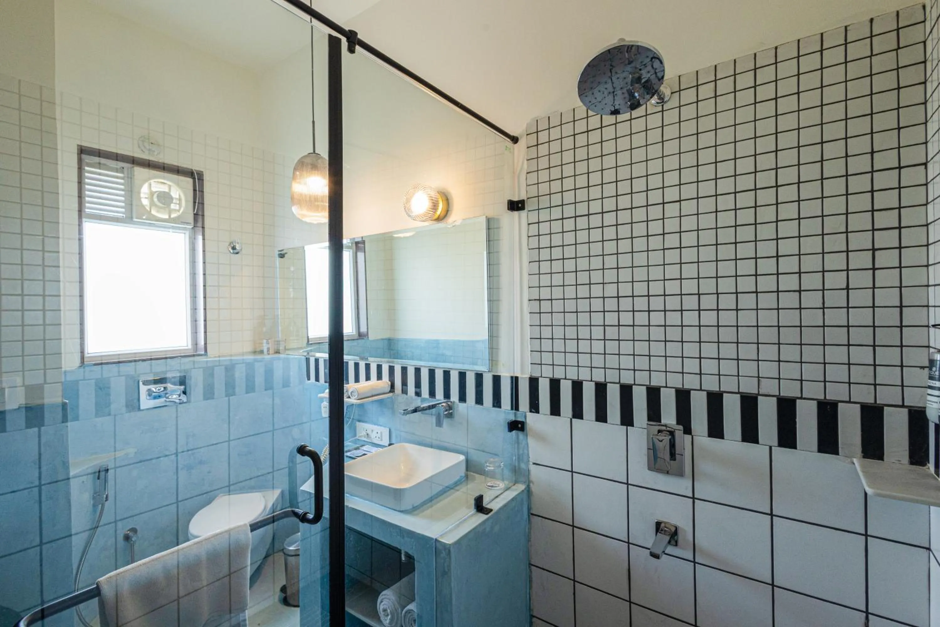 Bathroom in The Sierra - By The Lake