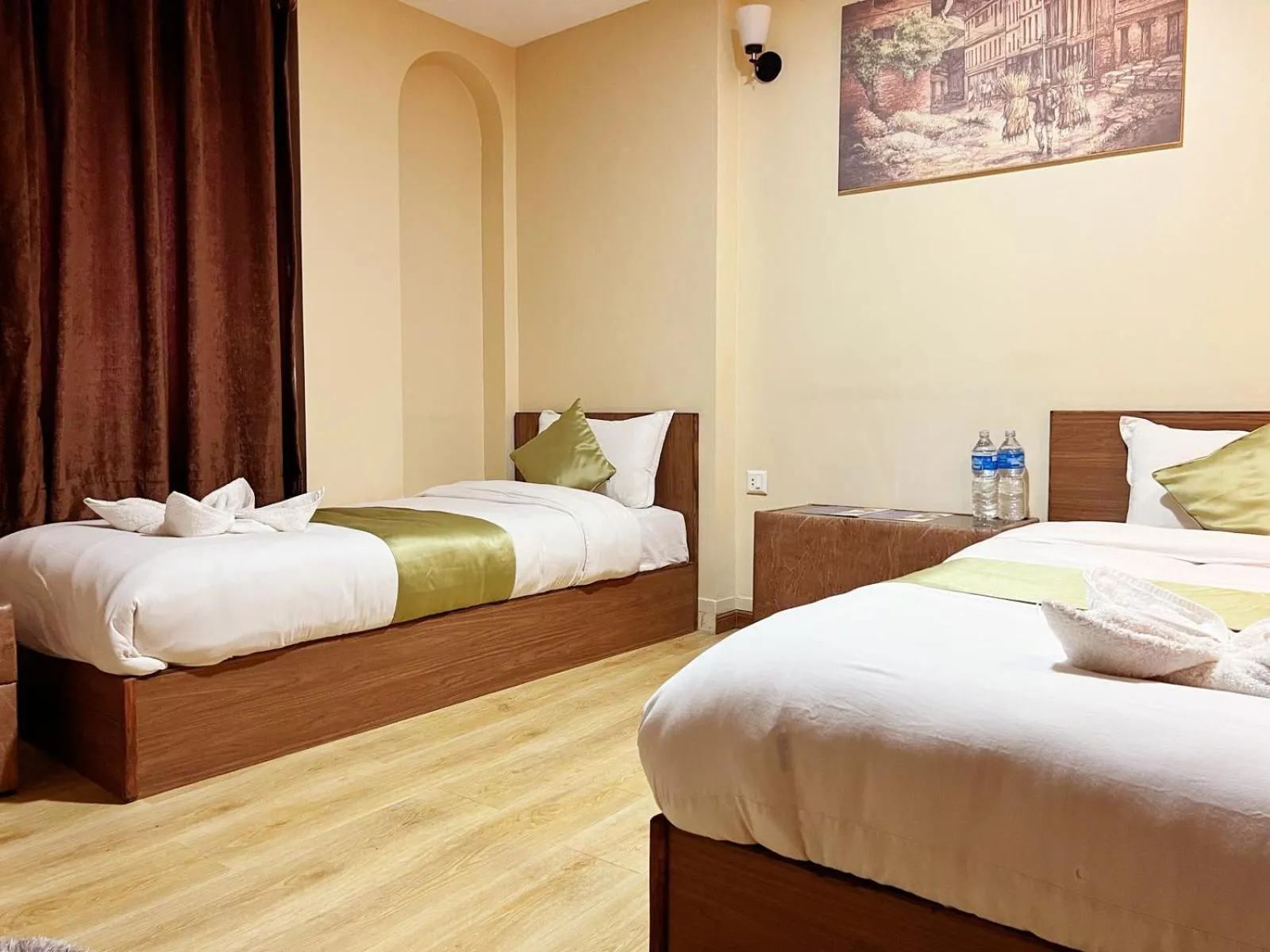 Bedroom, Bed in Holiday Hostel