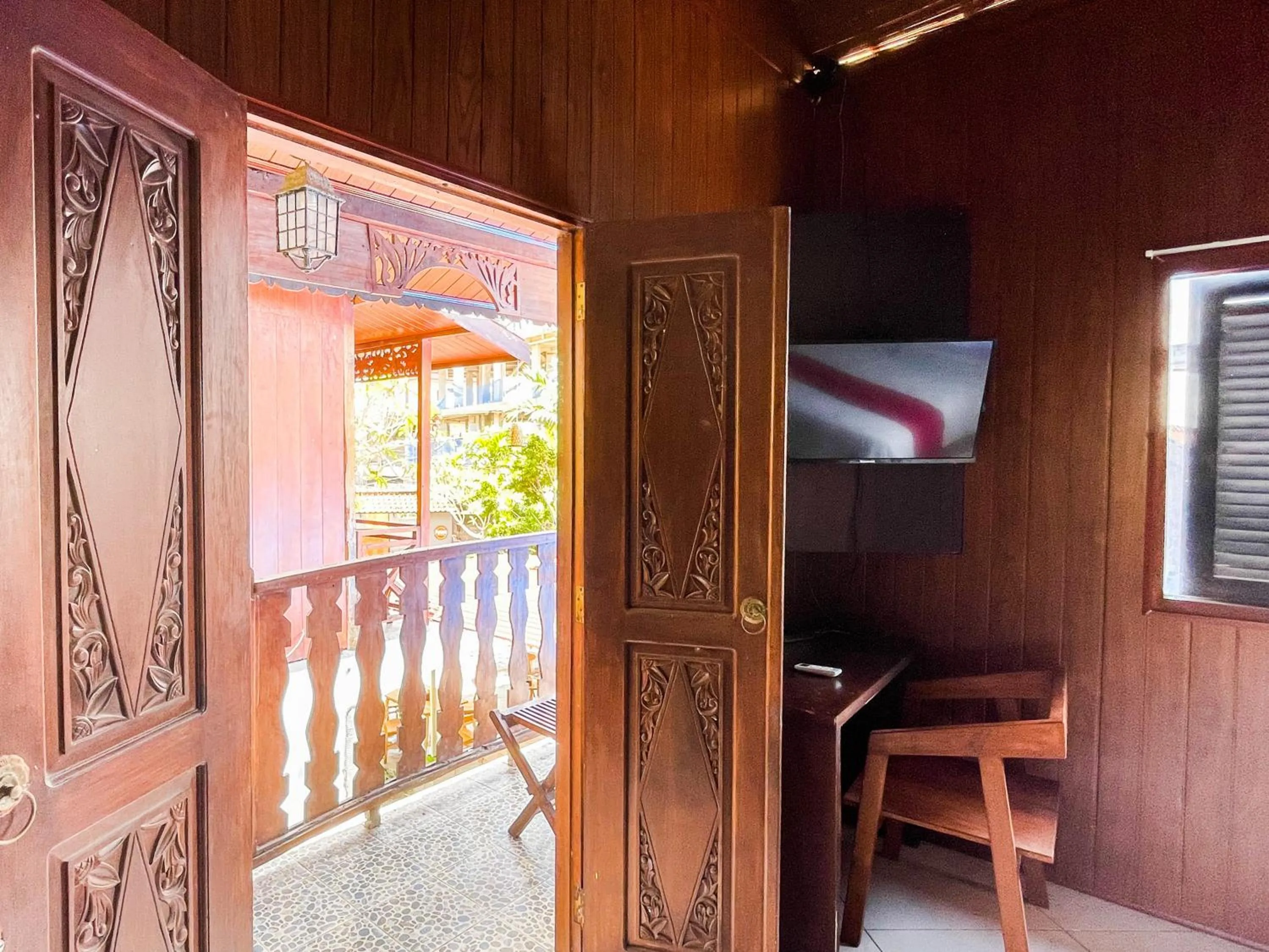 Bedroom in RedDoorz at Villa Krisna Balangan Beach