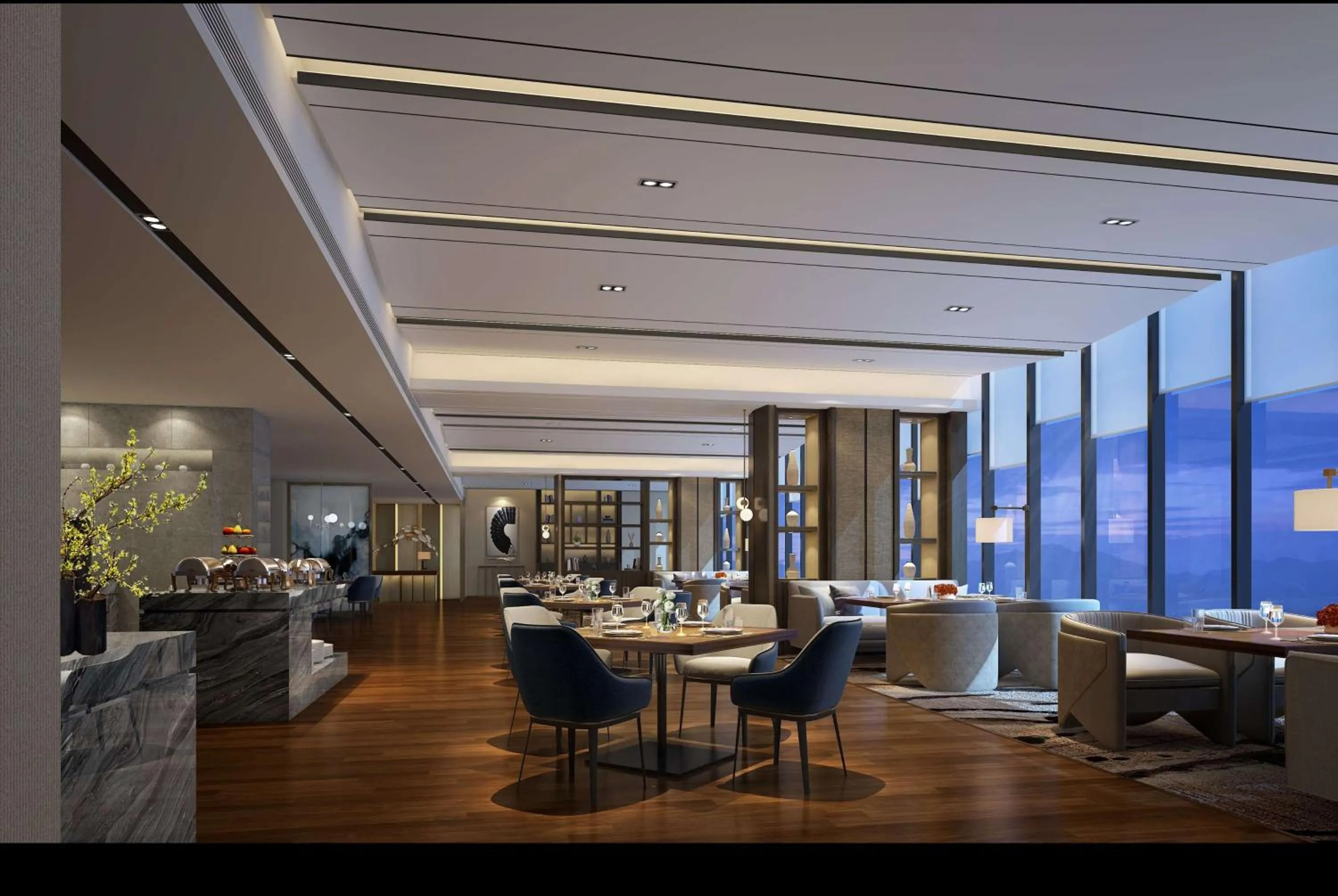 Lounge or bar in Wyndham Changsha South