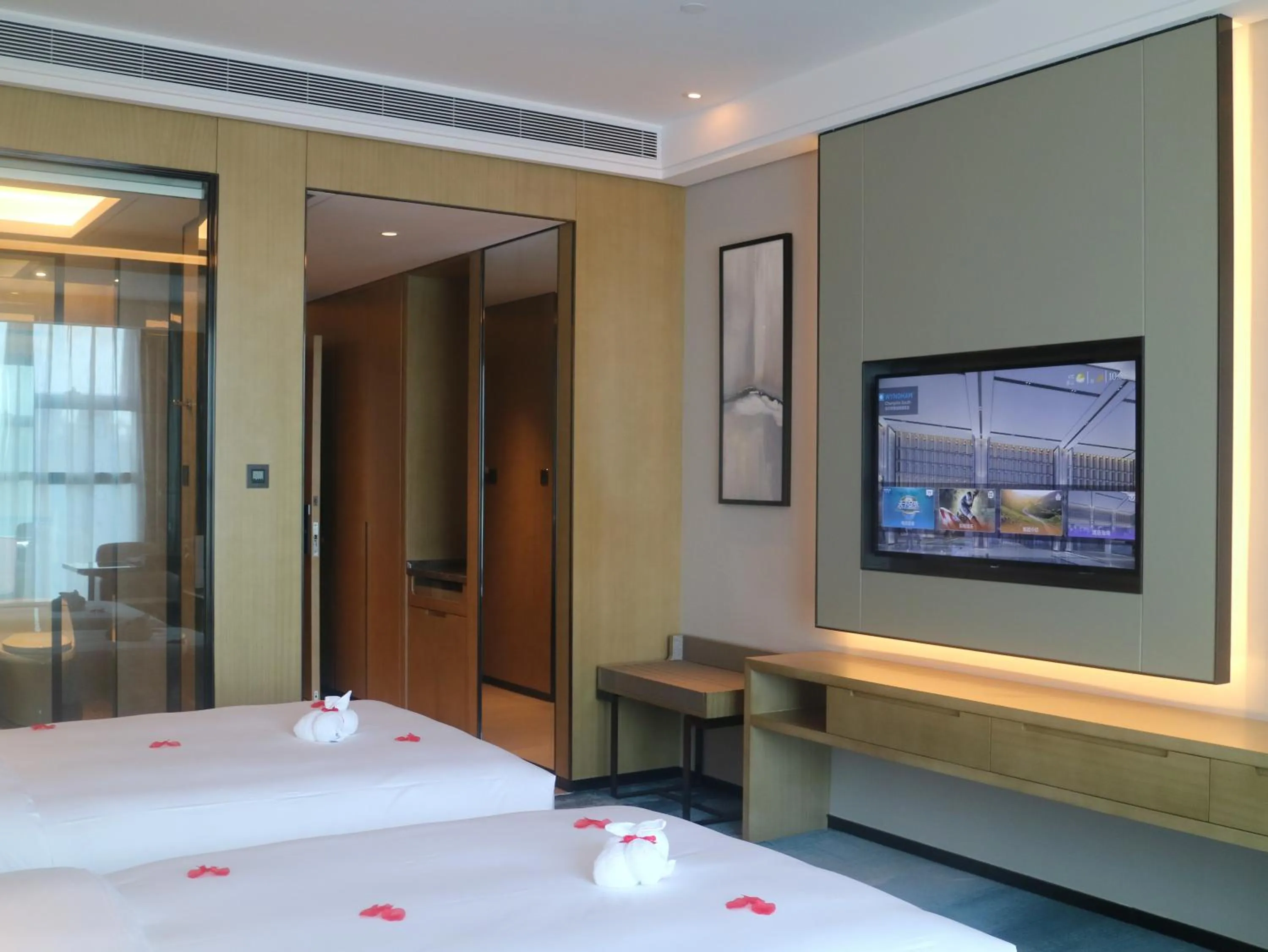 Bed in Wyndham Changsha South