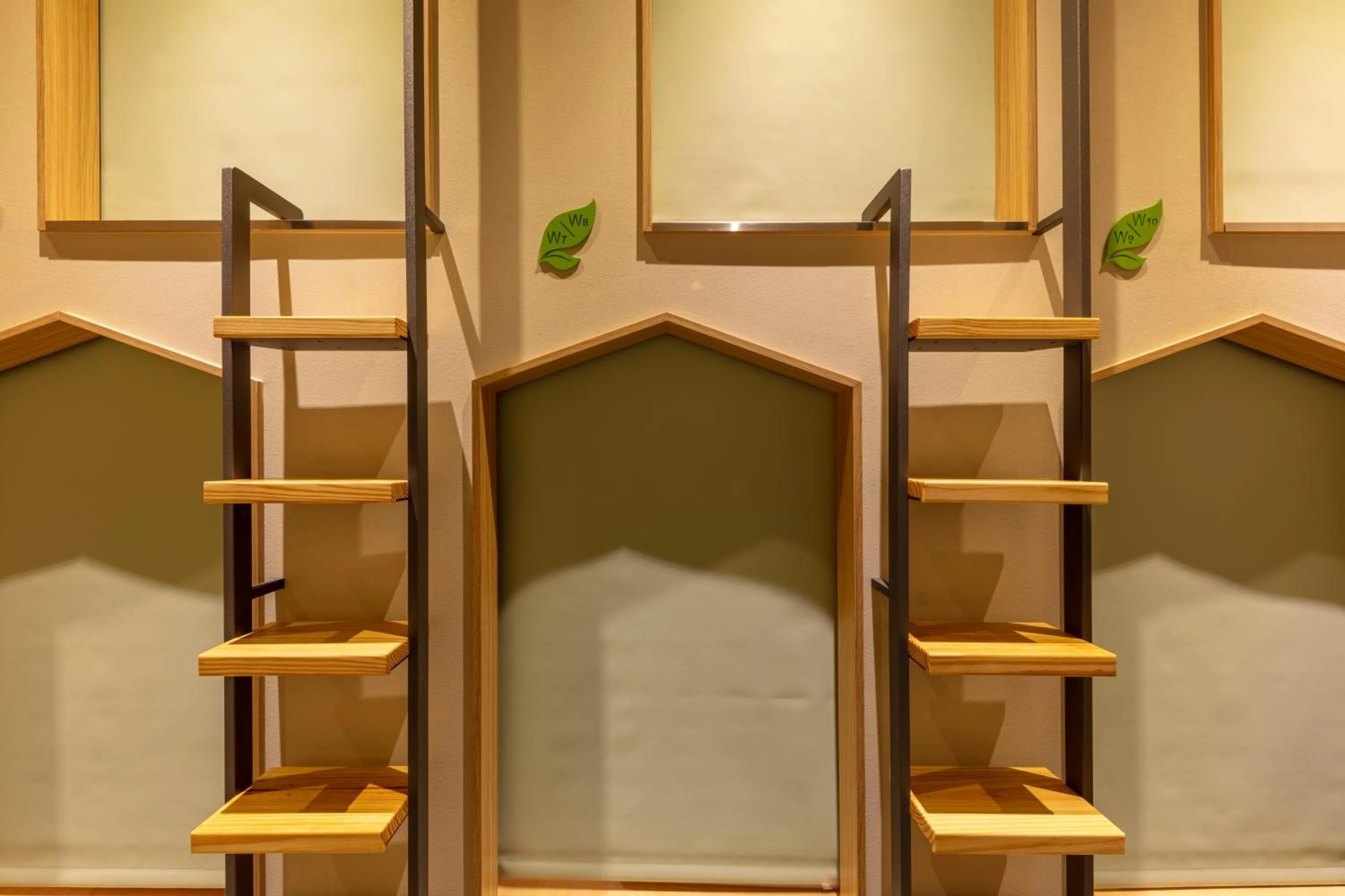 bunk bed in CHO Stay Capsule Hotel-Taoyuan Airport T2