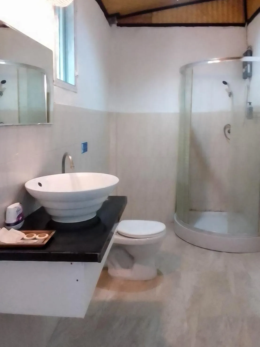 Shower in Chareena Garden