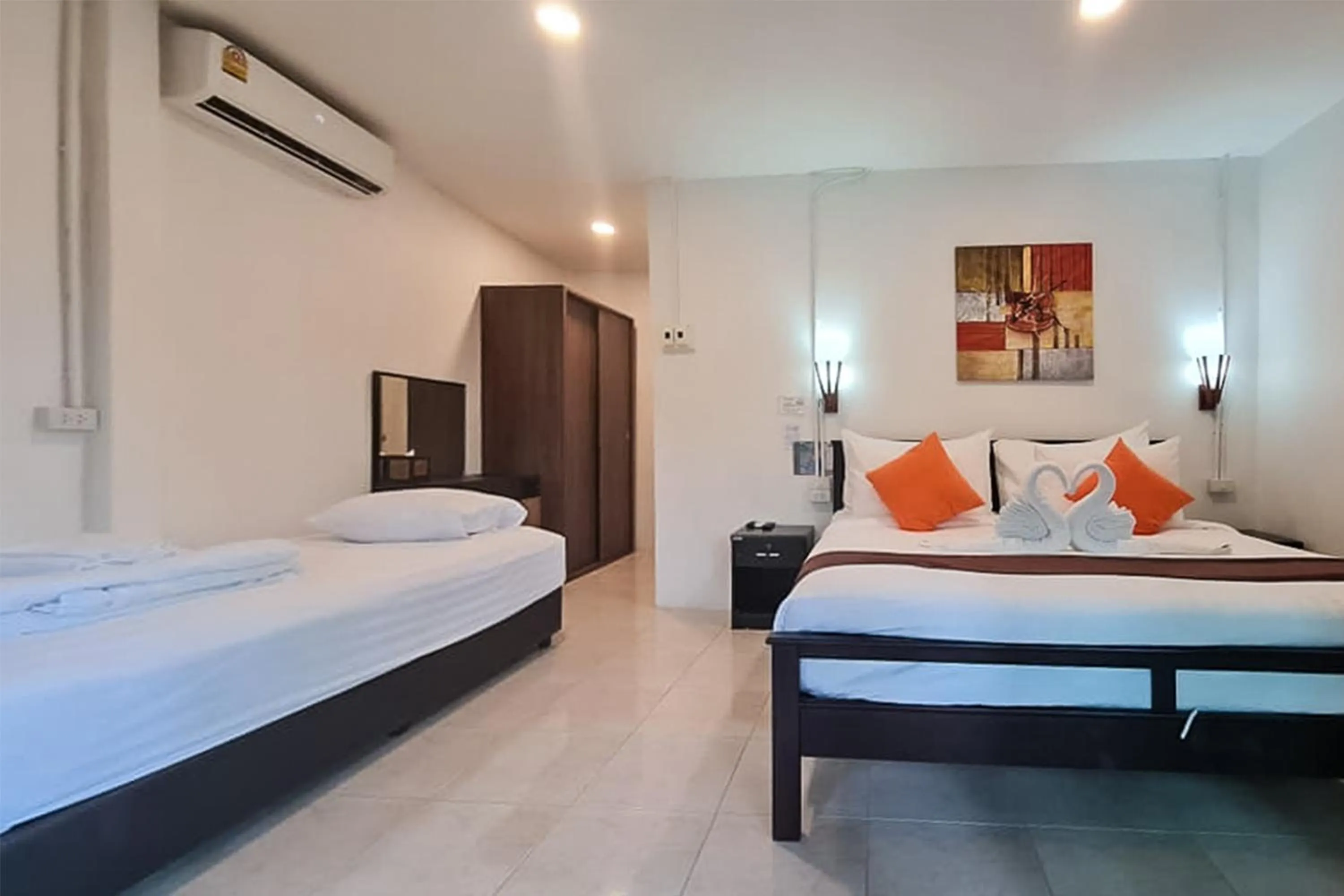 Bed in Chareena Garden