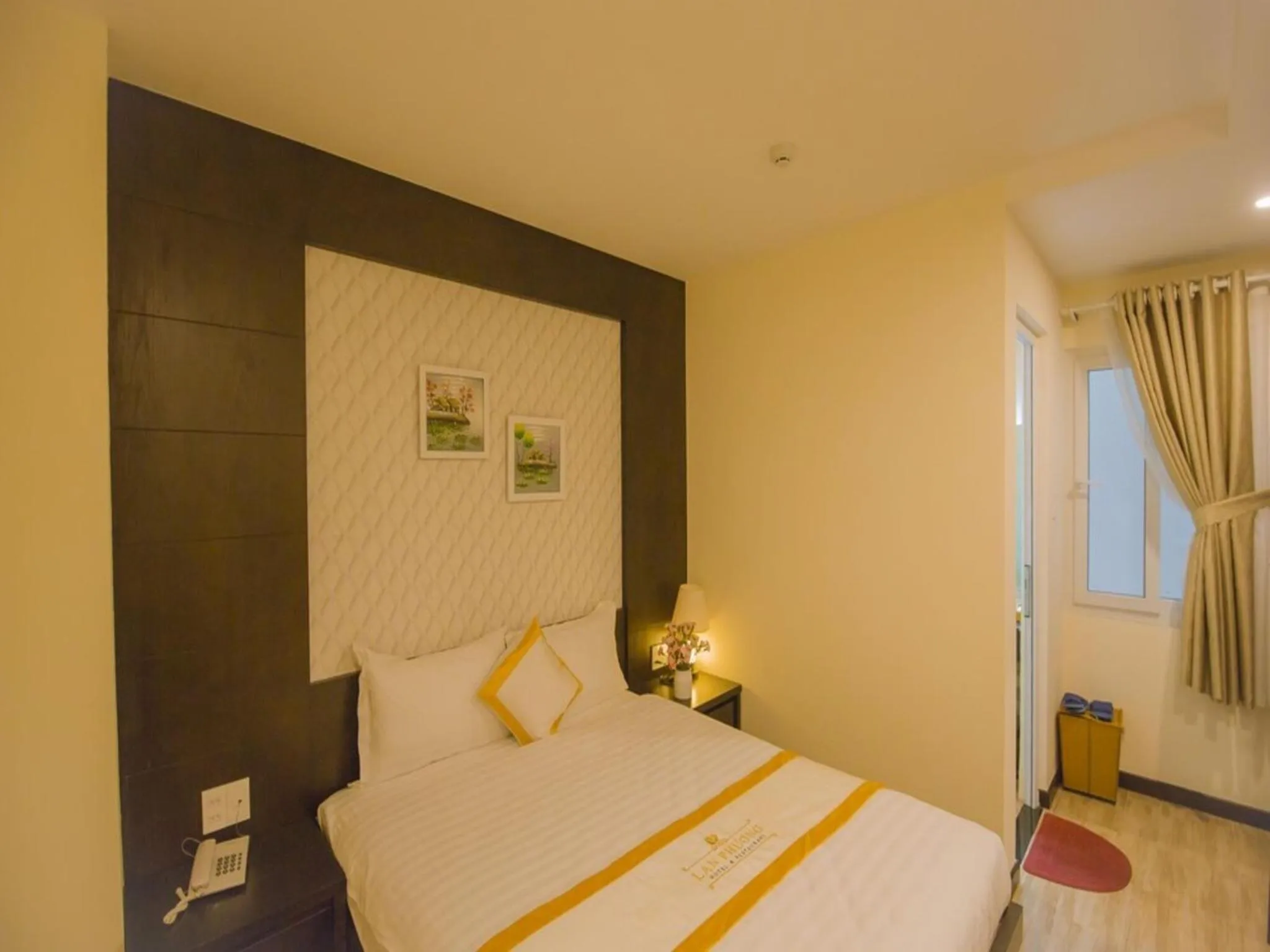 Bed in Thien Ly Hotel - Da Lat Center