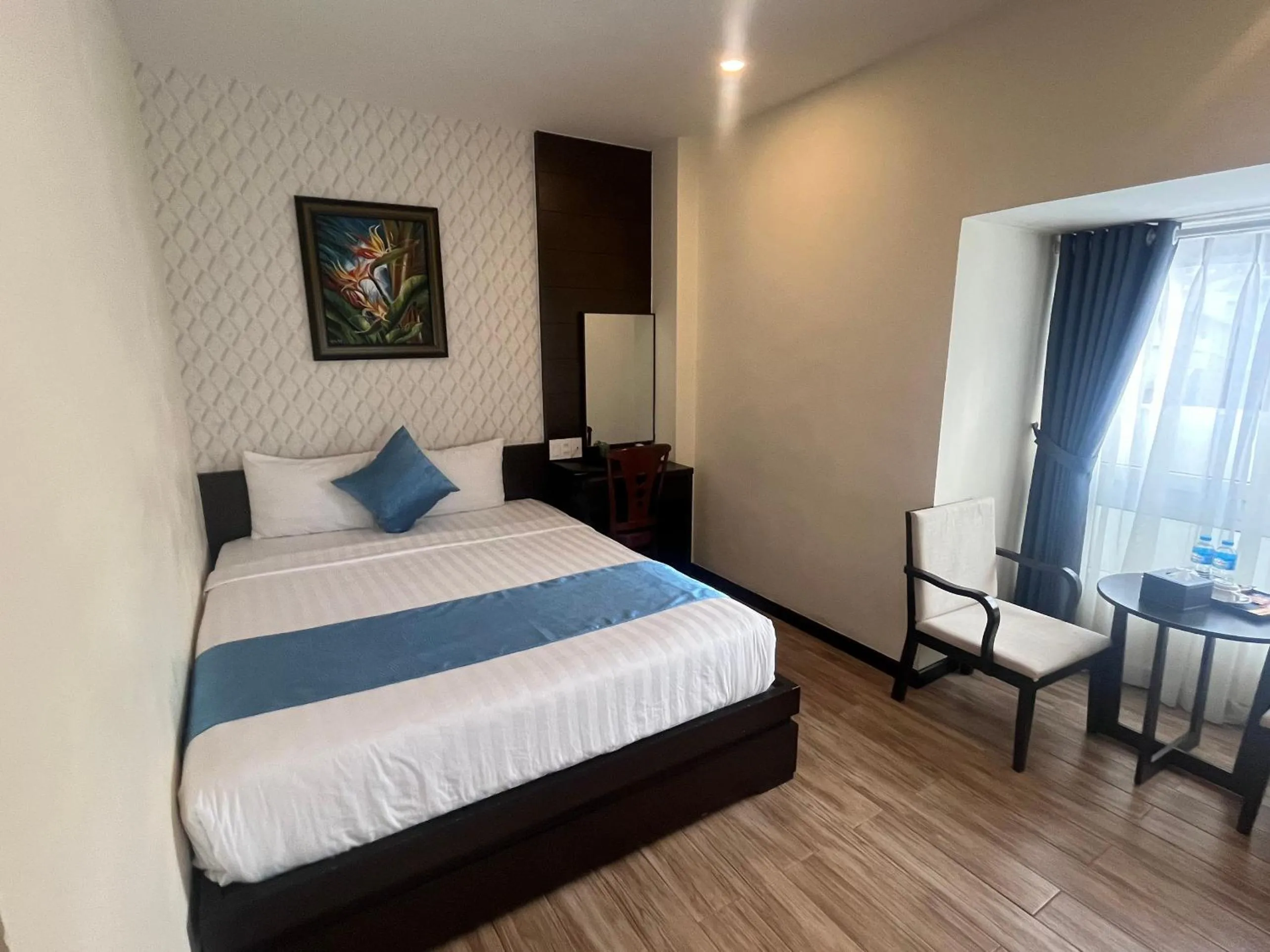 Bed in Thien Ly Hotel - Da Lat Center