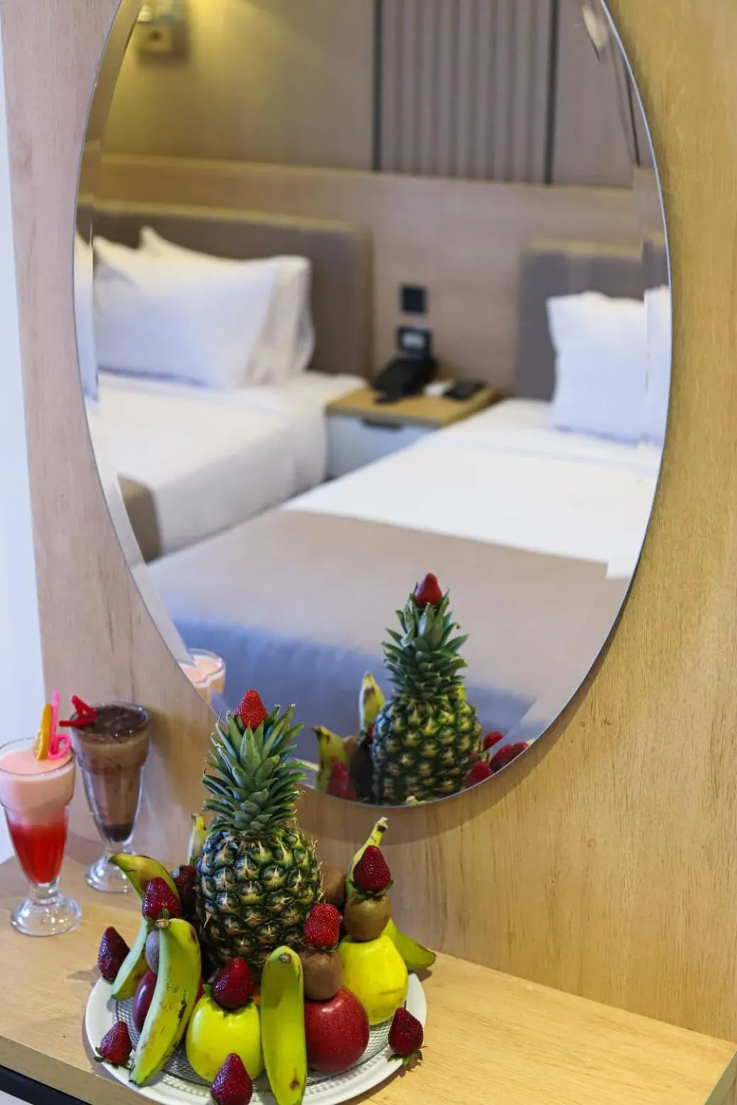 Bed in Delmar Hotel Matrouh