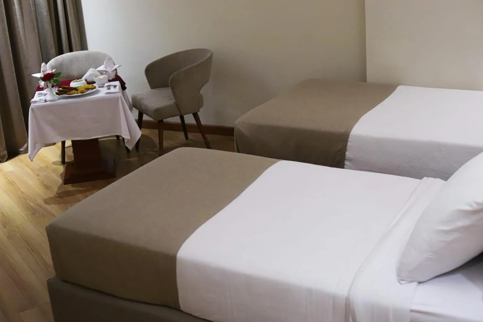 Photo of the whole room, Bed in Delmar Hotel Matrouh