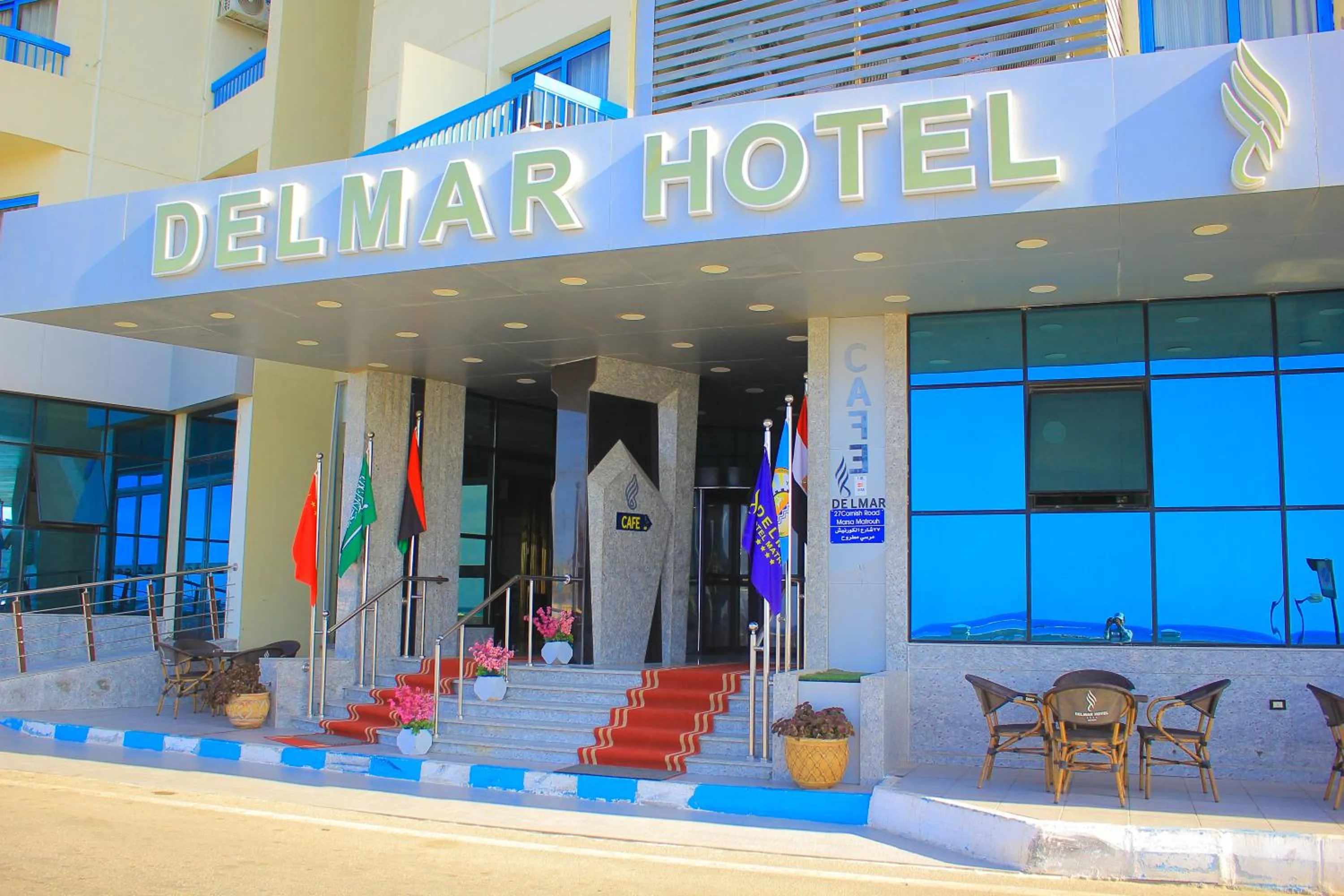 Property building in Delmar Hotel Matrouh