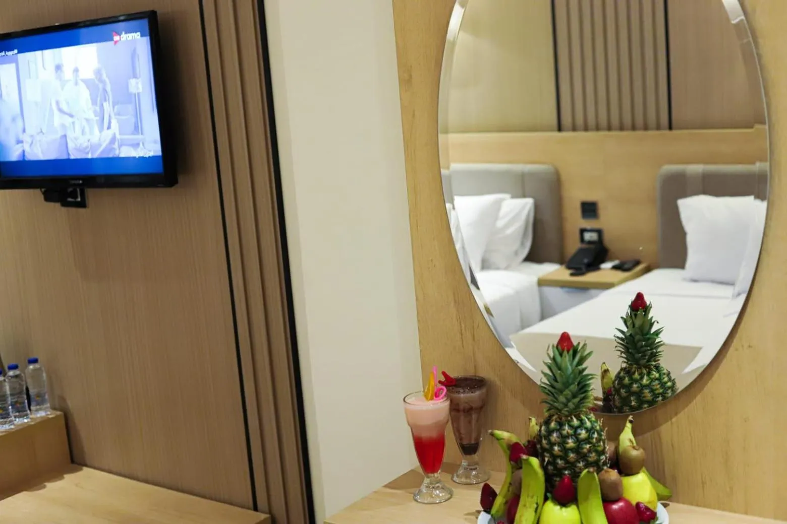 Photo of the whole room, Bed in Delmar Hotel Matrouh