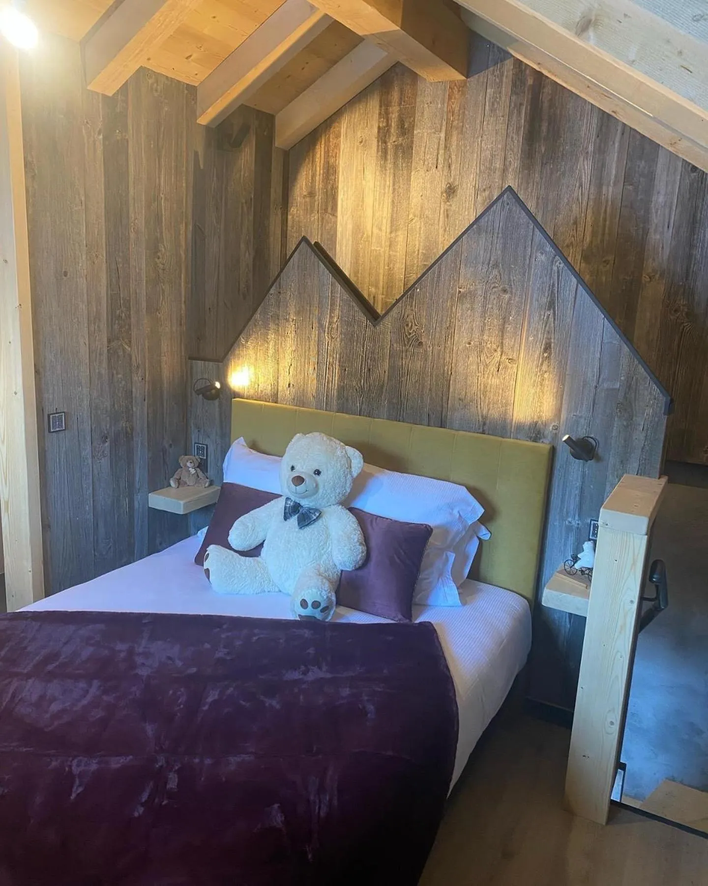 Bed in Les Mazots des Fées