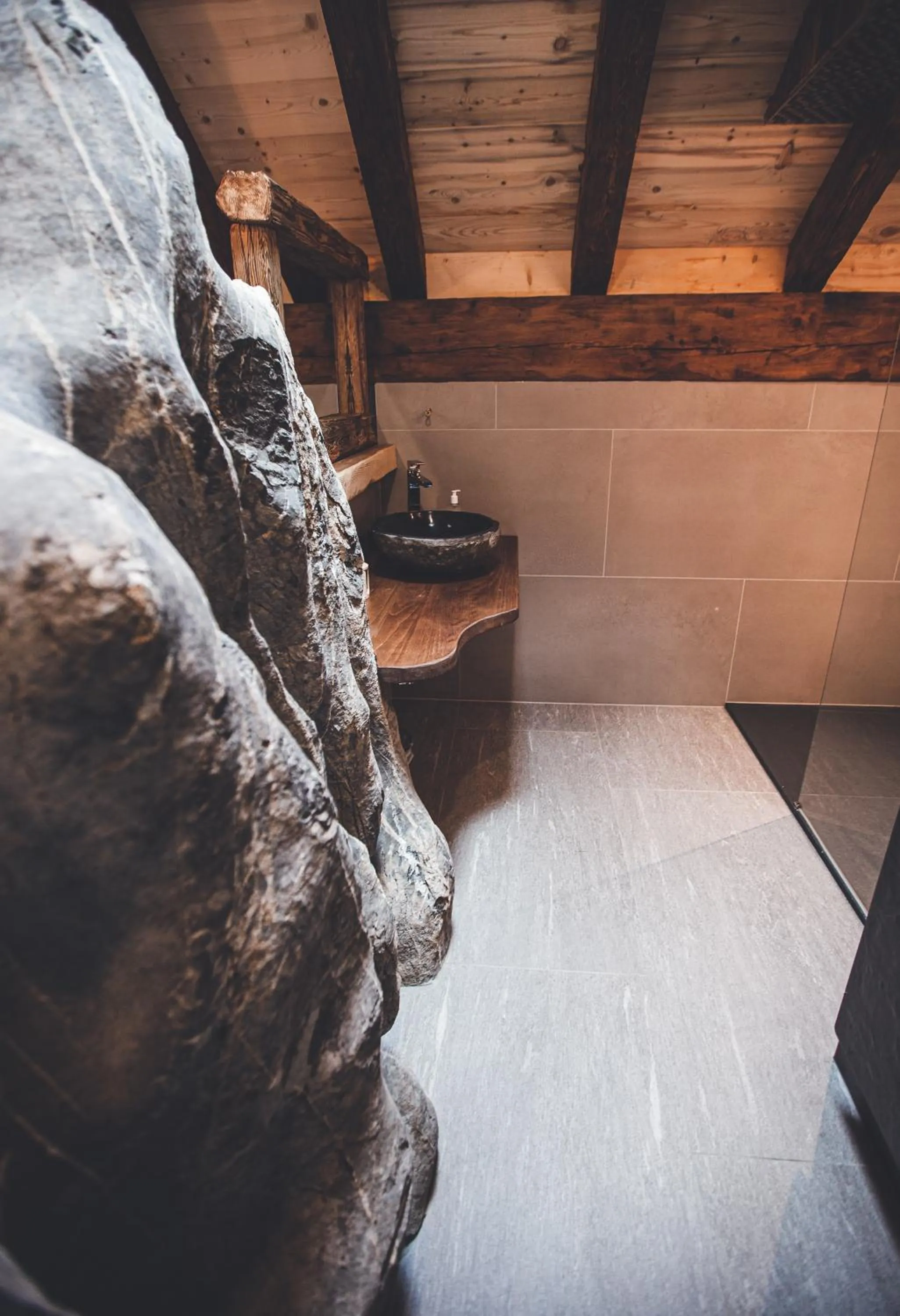 Bathroom in Les Mazots des Fées